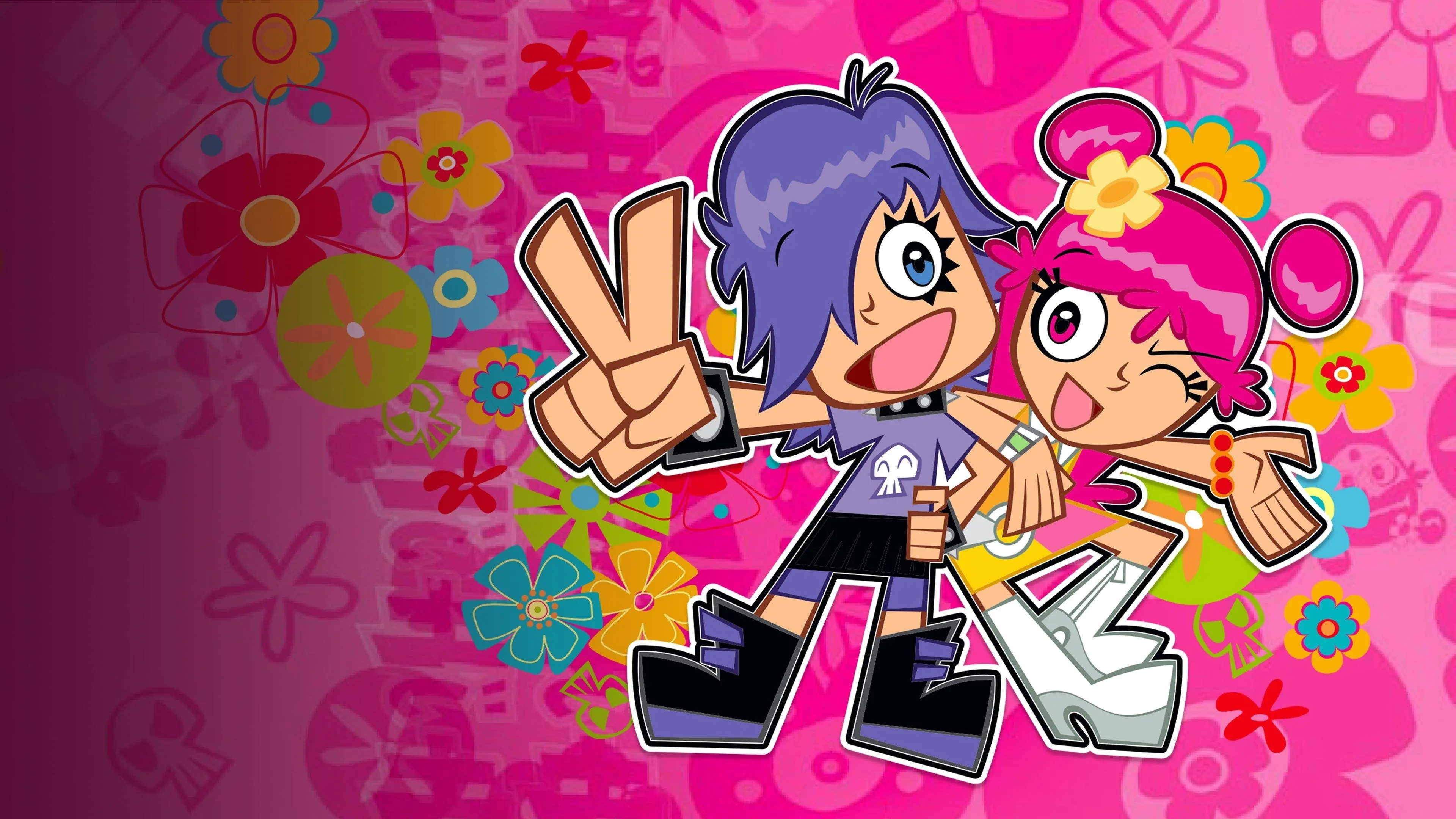 Hi Hi Puffy AmiYumi backdrop