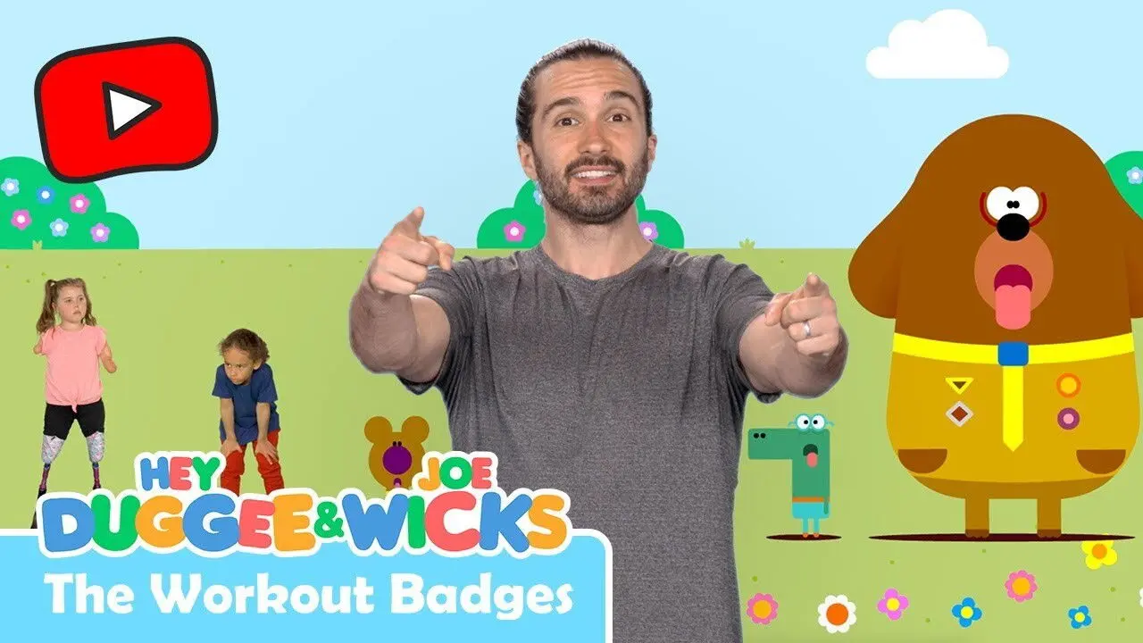 Hey Duggee & Joe Wicks - The Workout Badges backdrop