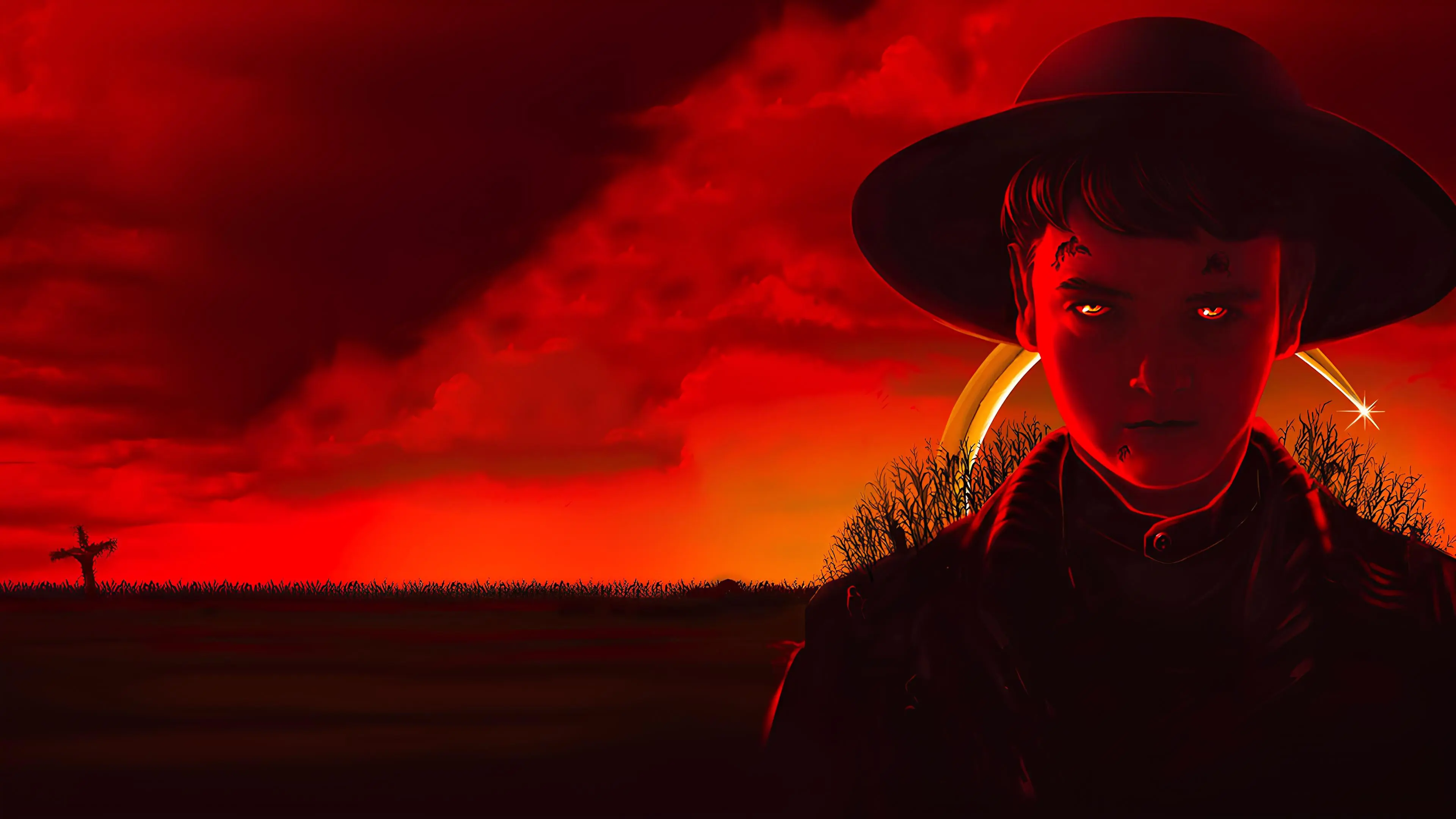 Children of the Corn backdrop