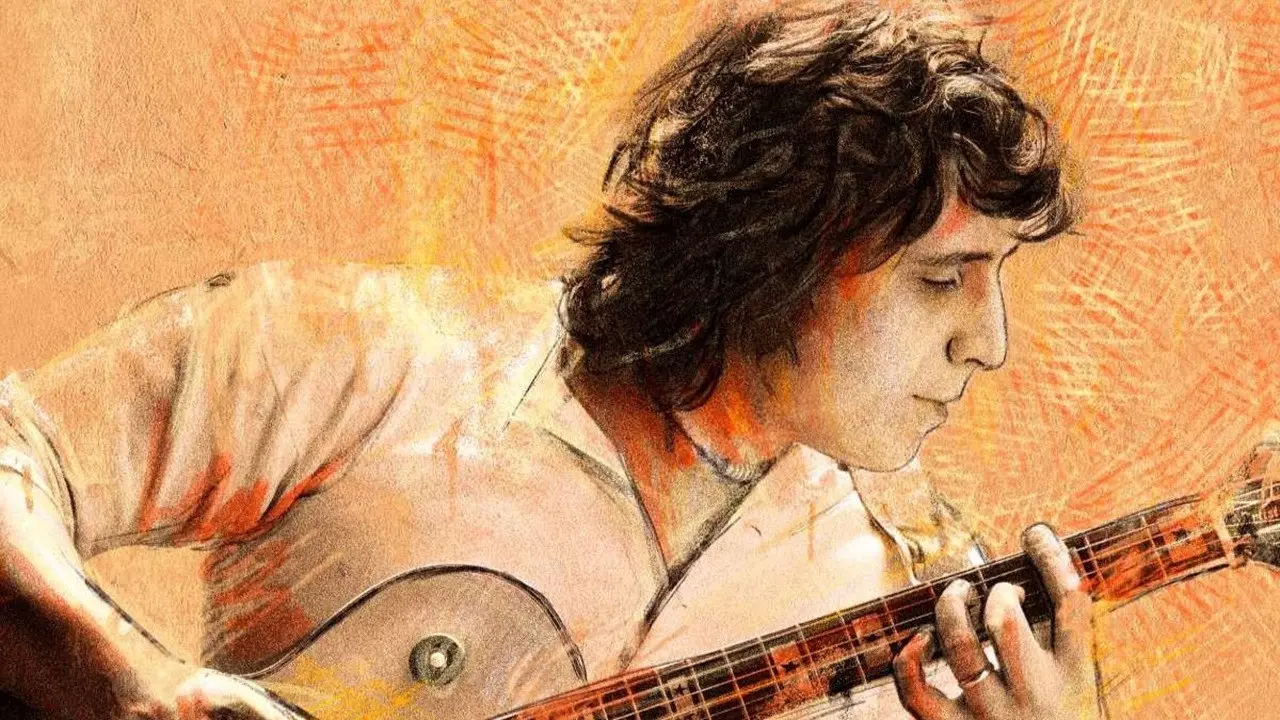 Pino Daniele - Nero a metà backdrop