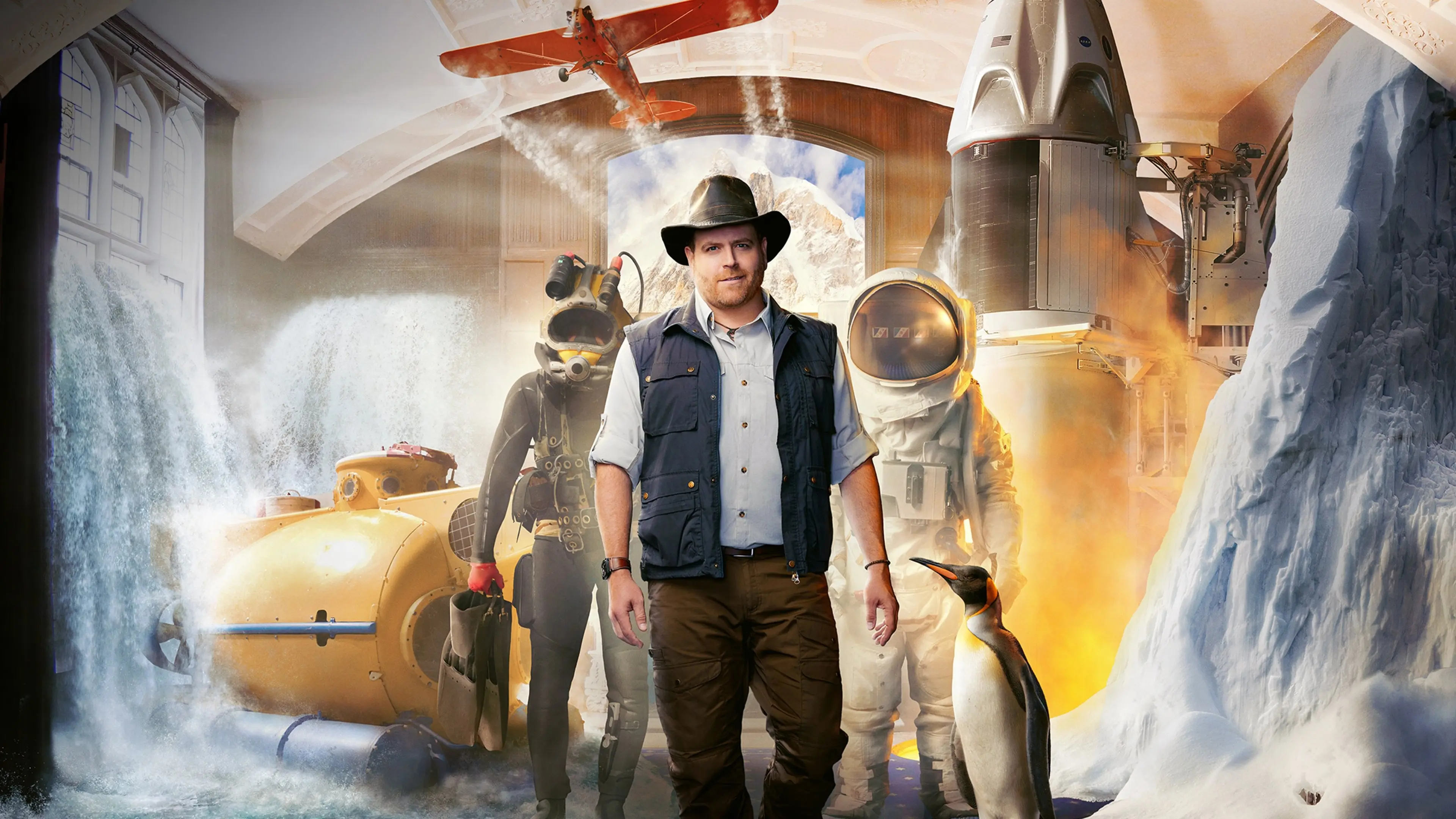 Tales from the Explorers Club backdrop