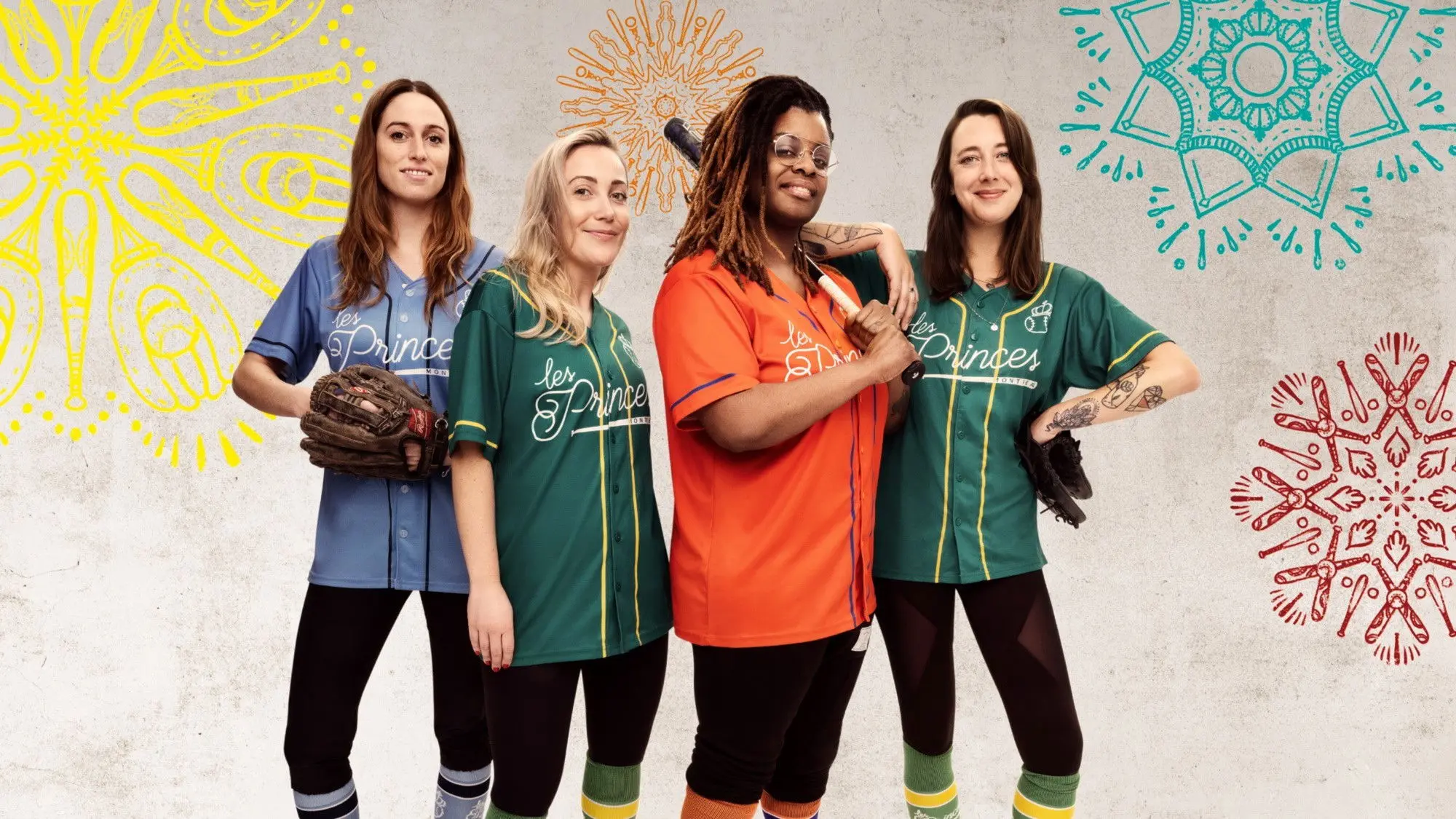 Les Princes à Calcutta backdrop