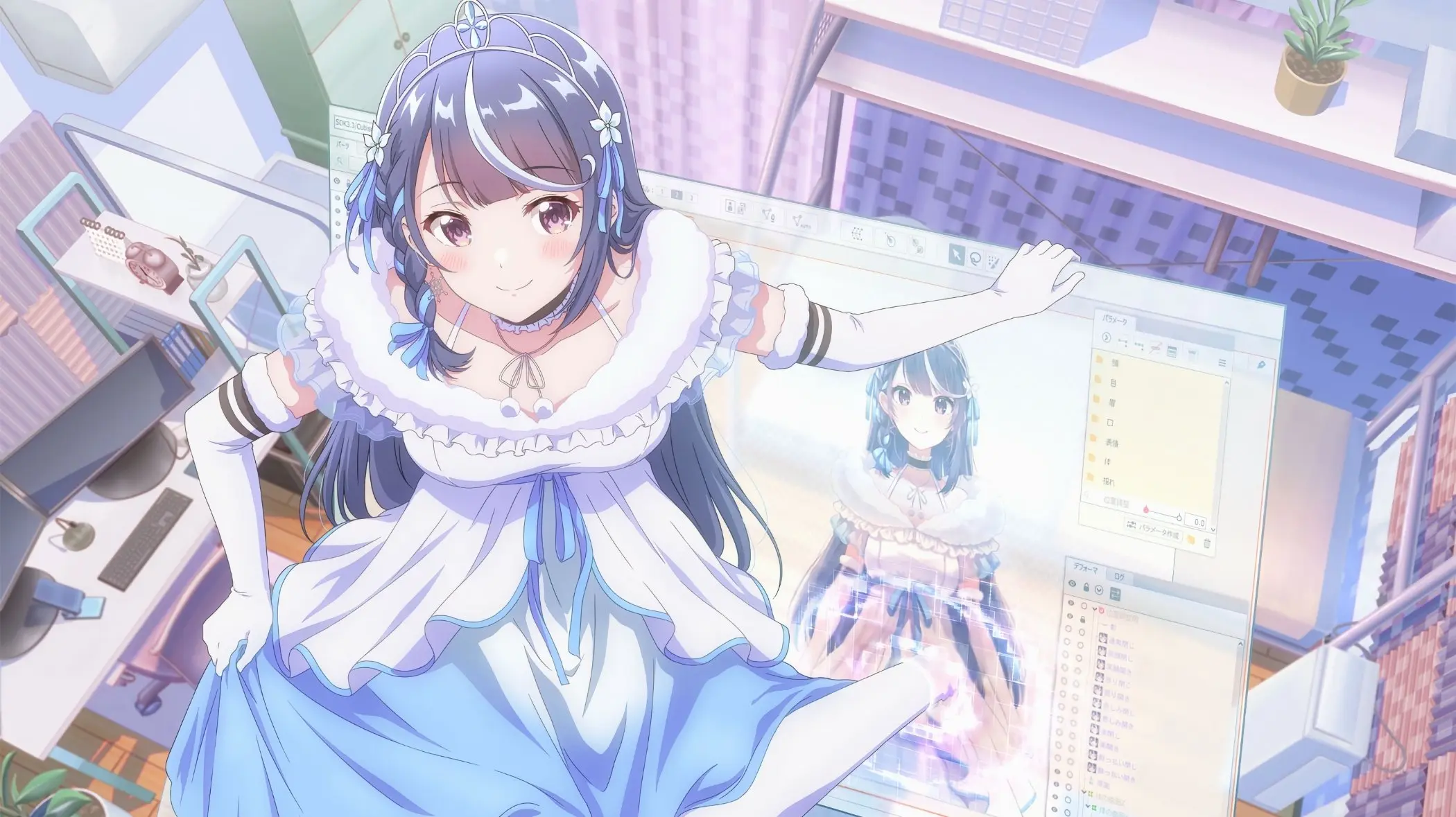 VTuber Legend: How I Went Viral After Forgetting to Turn Off My Stream backdrop