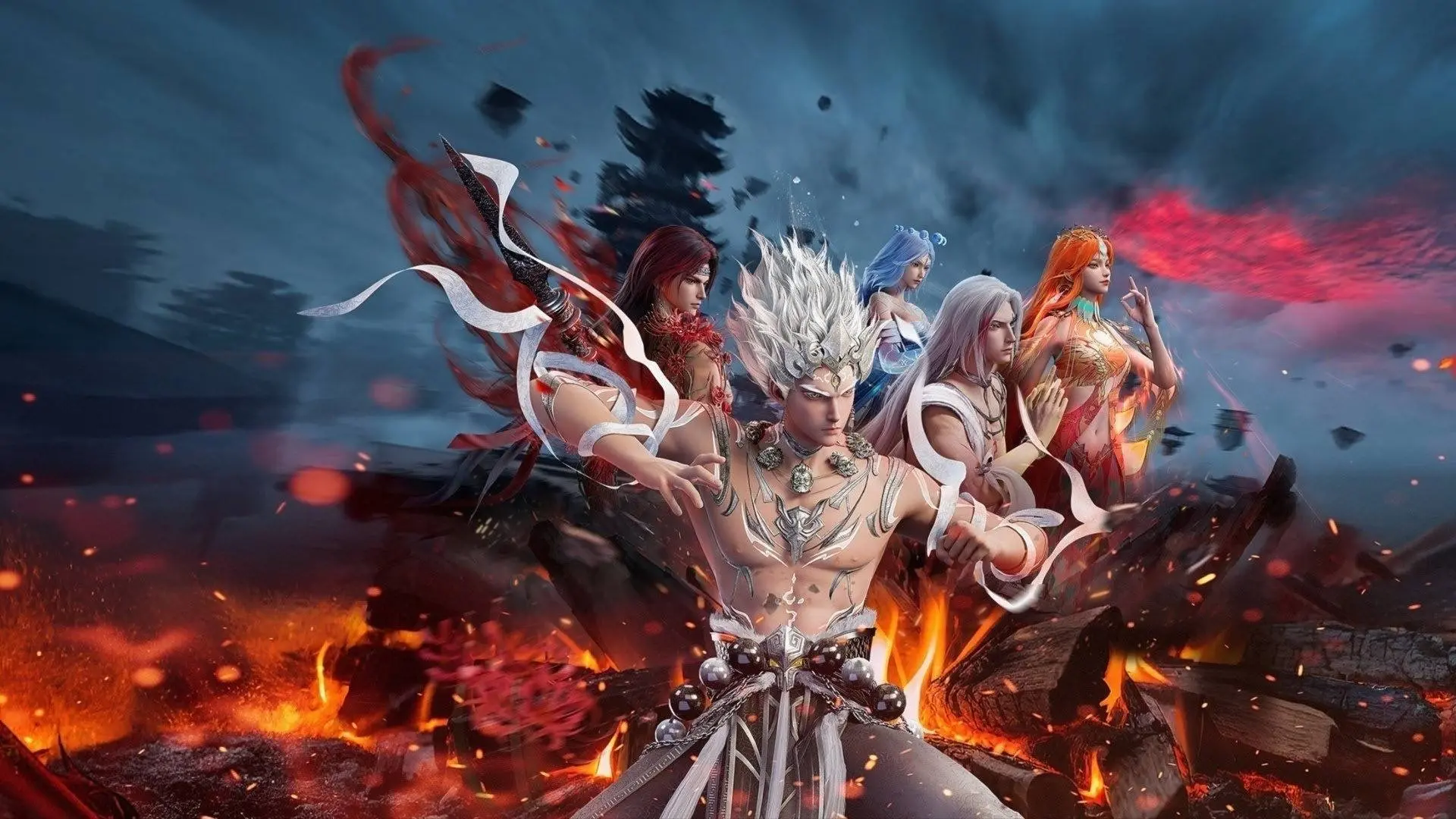 The Demon Hunter backdrop