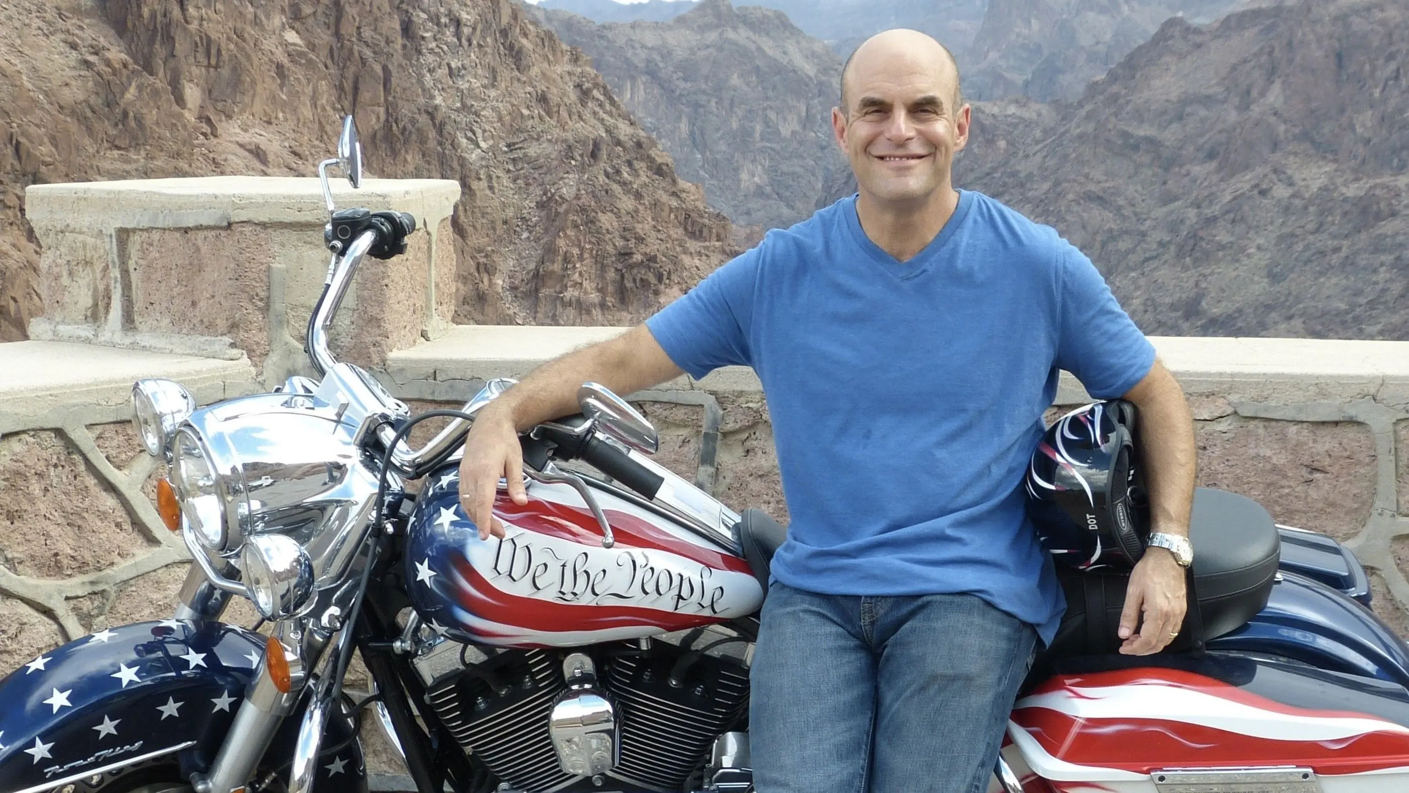 Constitution USA with Peter Sagal backdrop