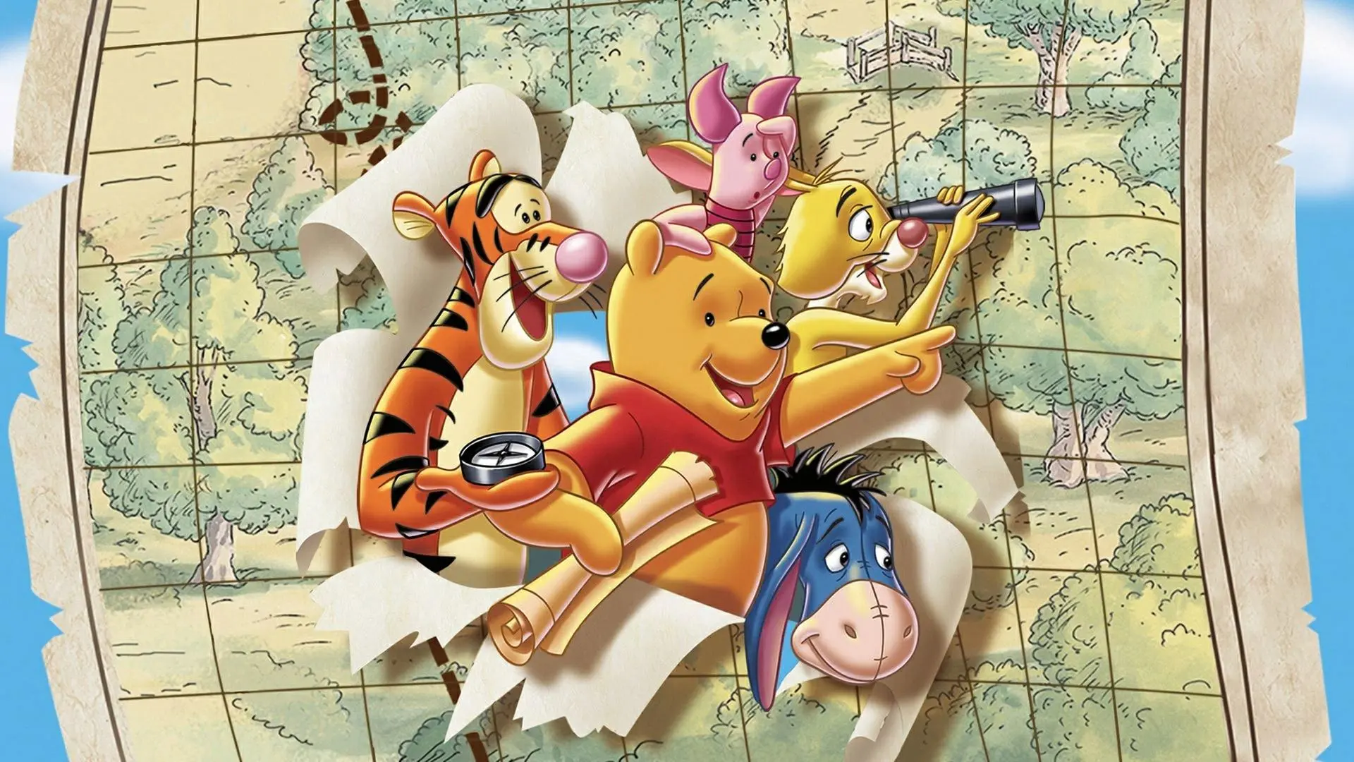 Pooh's Grand Adventure: The Search for Christopher Robin backdrop
