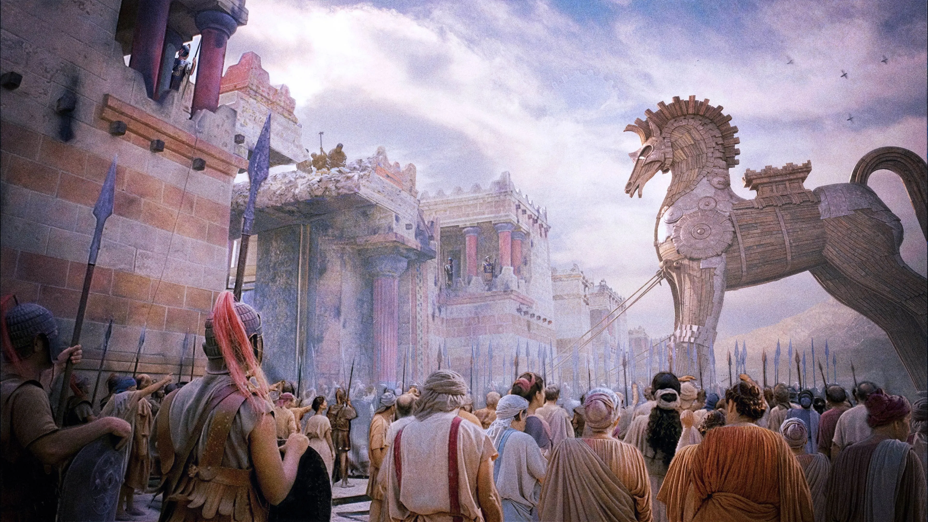 Helen of Troy backdrop