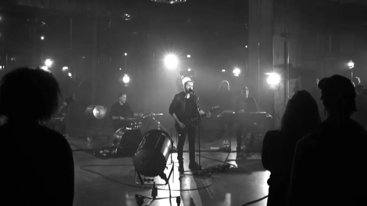 Cigarettes After Sex in Private Paris Concert backdrop