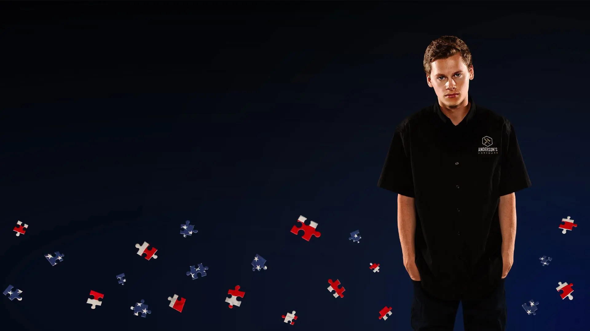 American Nobody backdrop