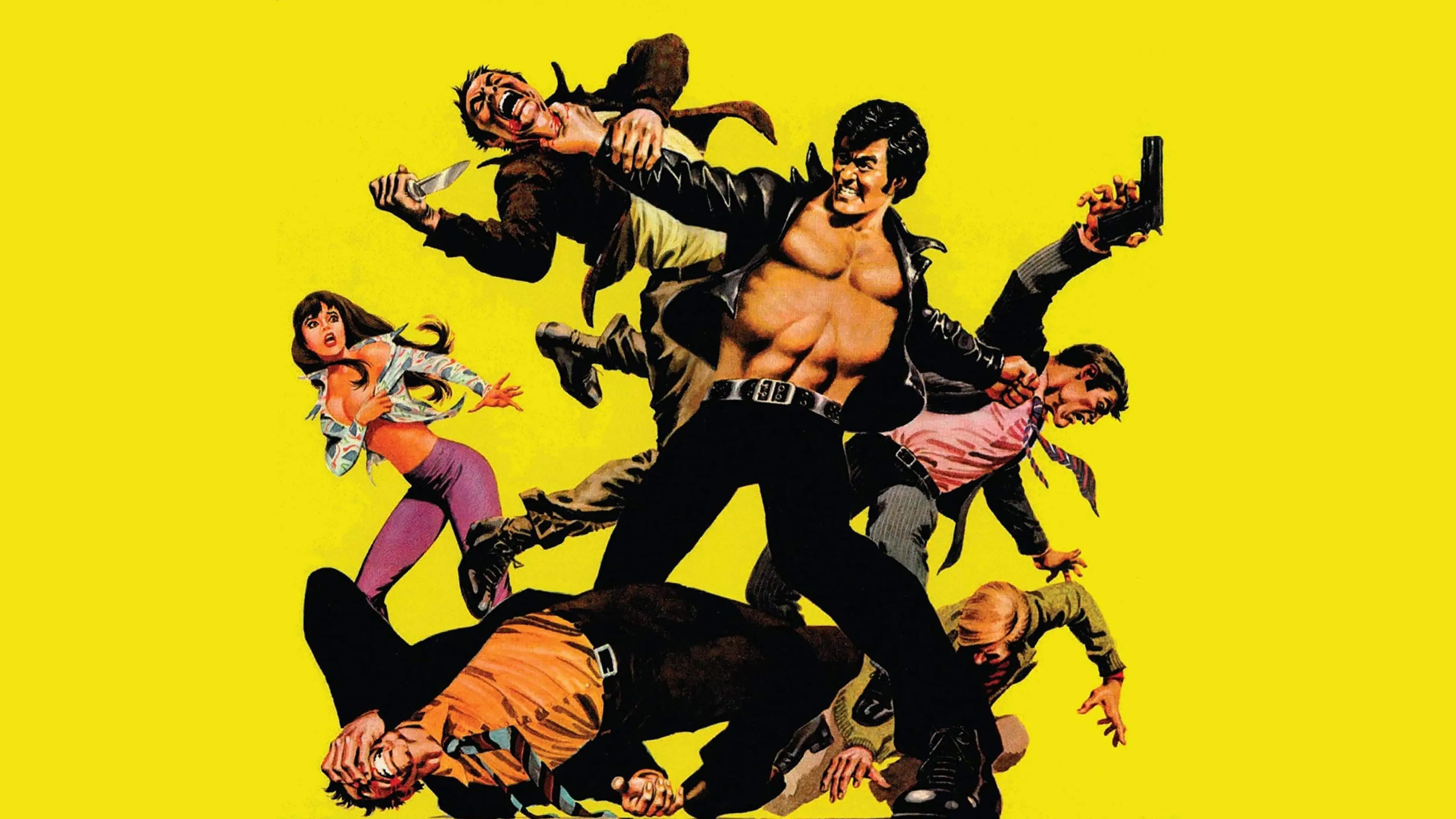 The Street Fighter backdrop