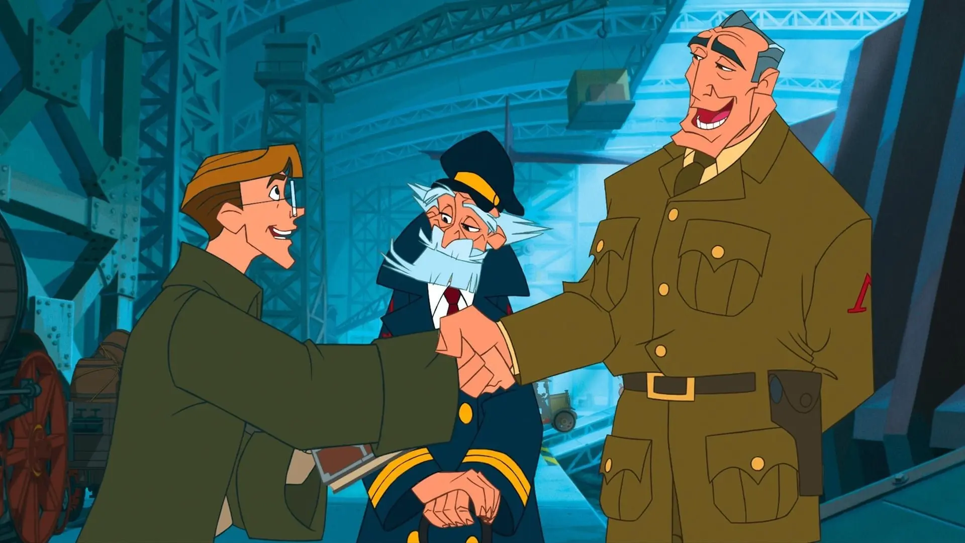 Atlantis: The Lost Empire backdrop