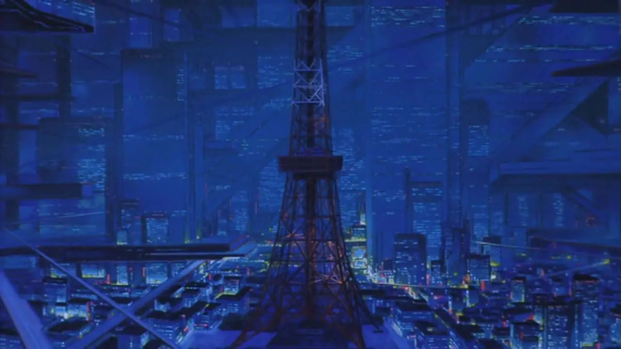 Cyber City Oedo 808 backdrop