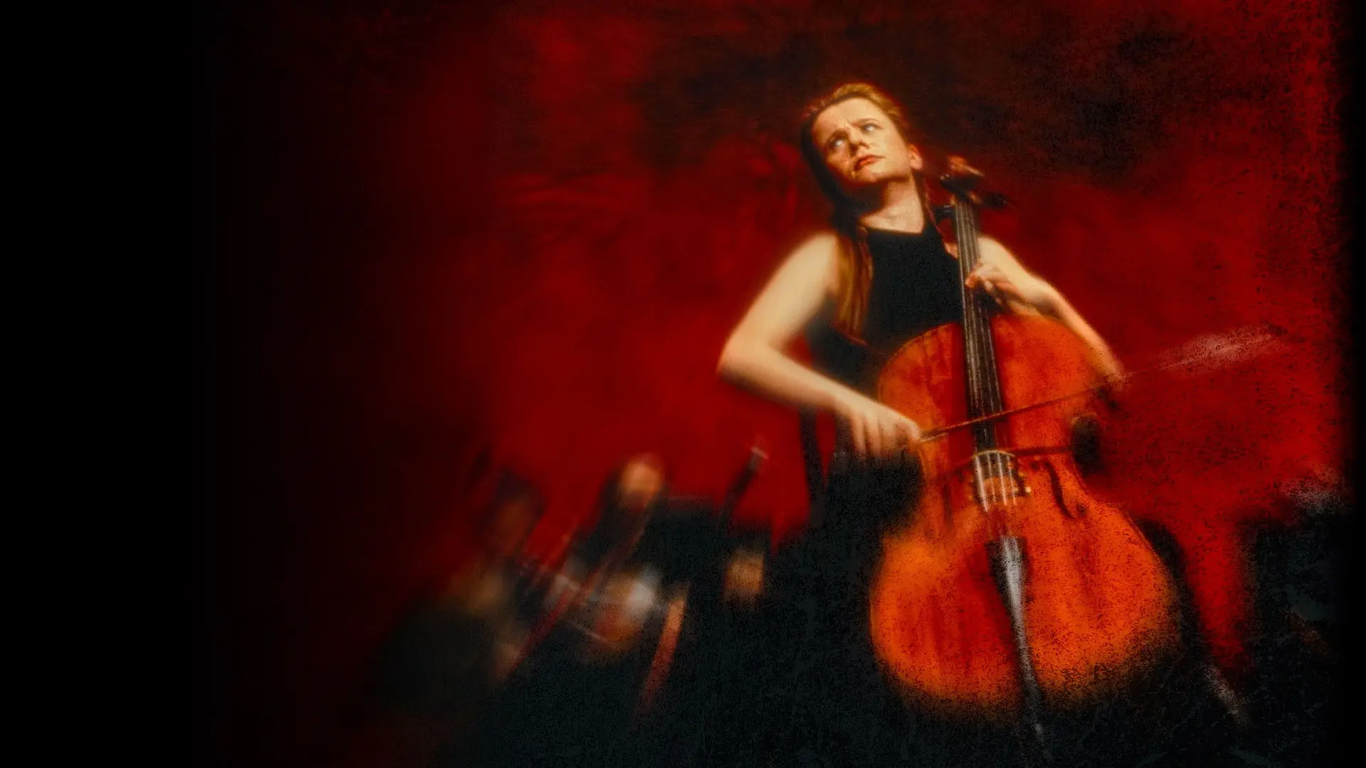 Hilary and Jackie backdrop