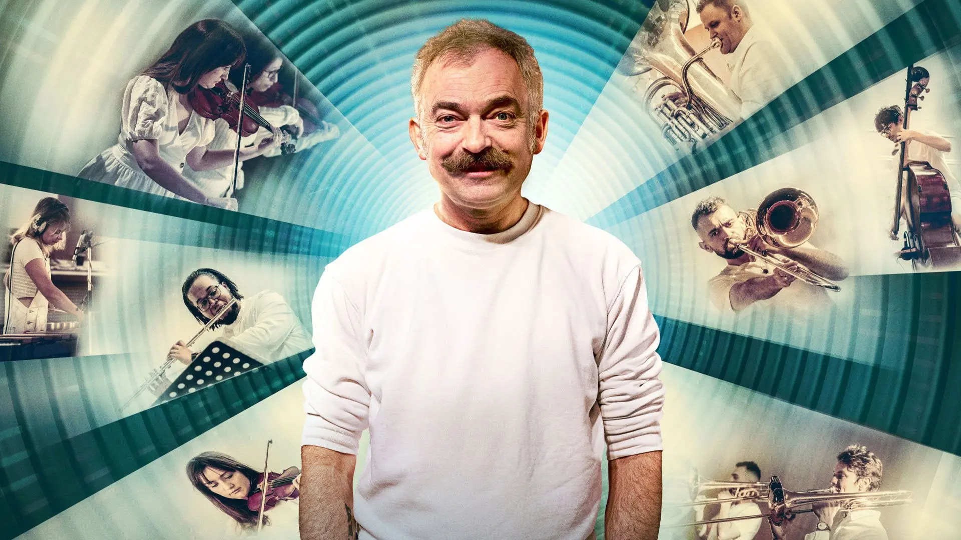 Reinventing the Orchestra with Charles Hazlewood backdrop