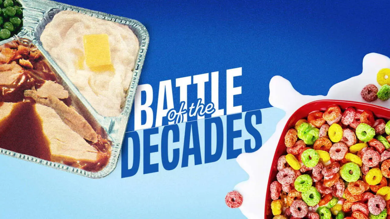 Battle of the Decades backdrop