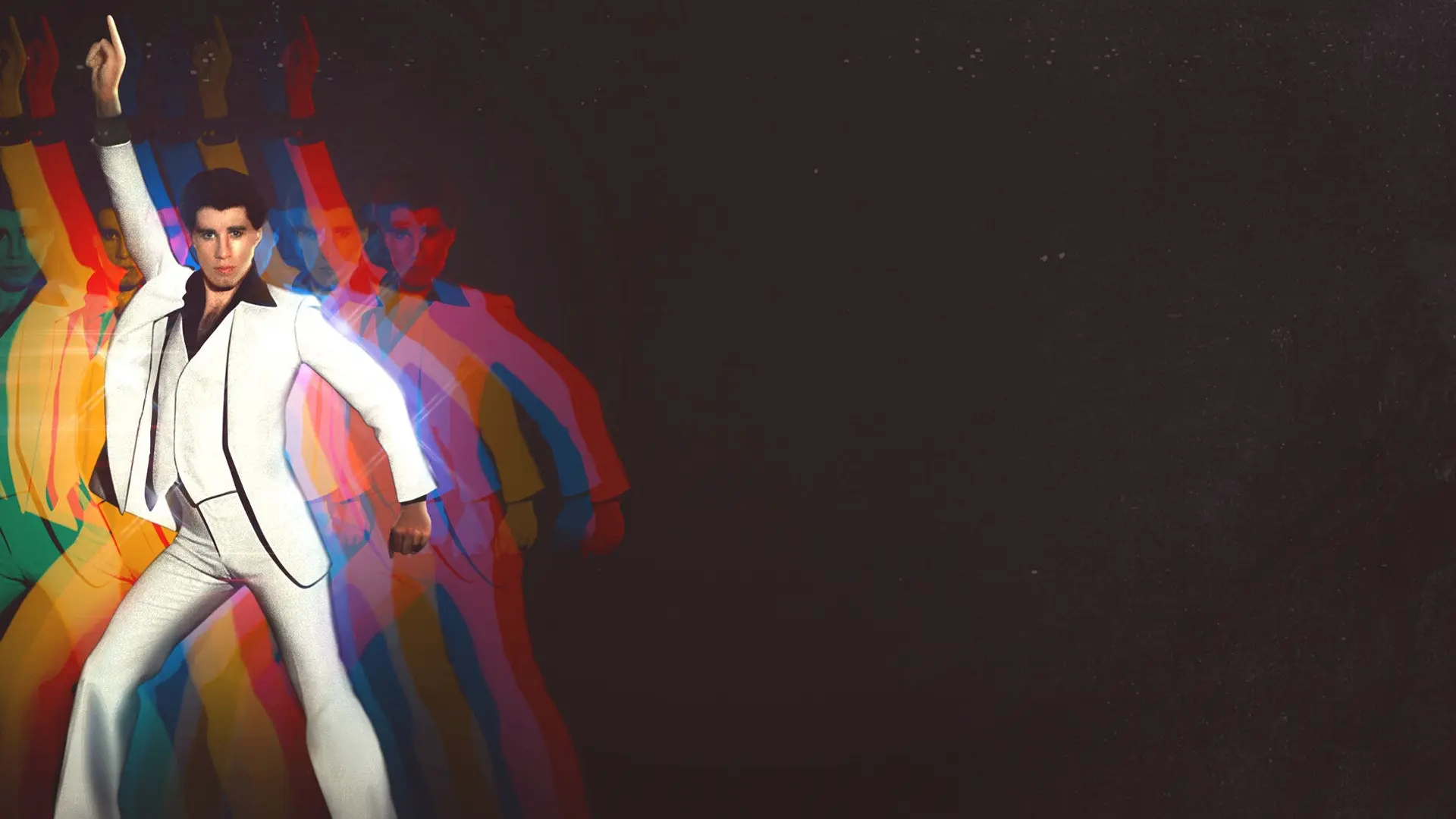 Saturday Night Fever backdrop