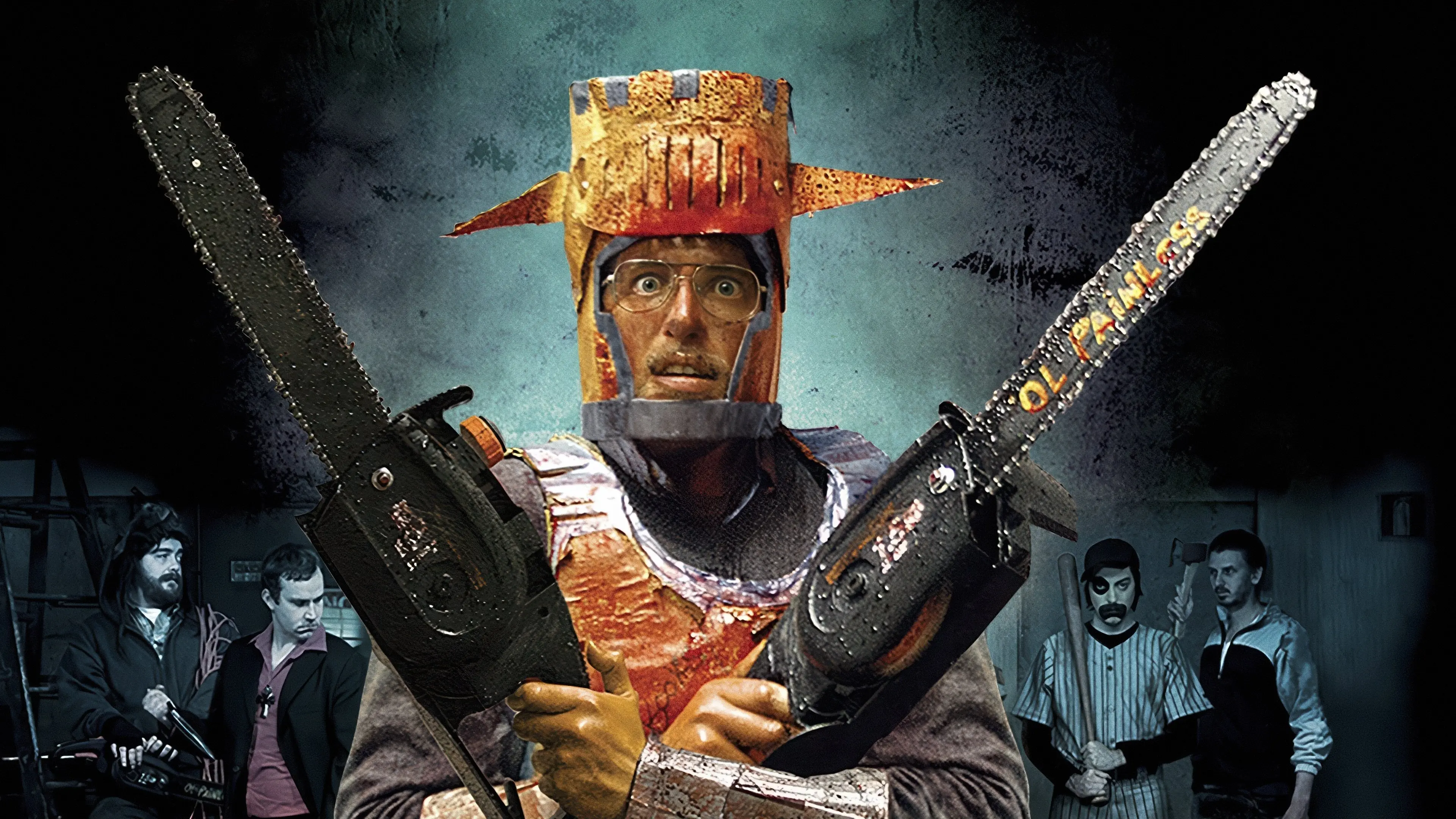 Murder Party backdrop