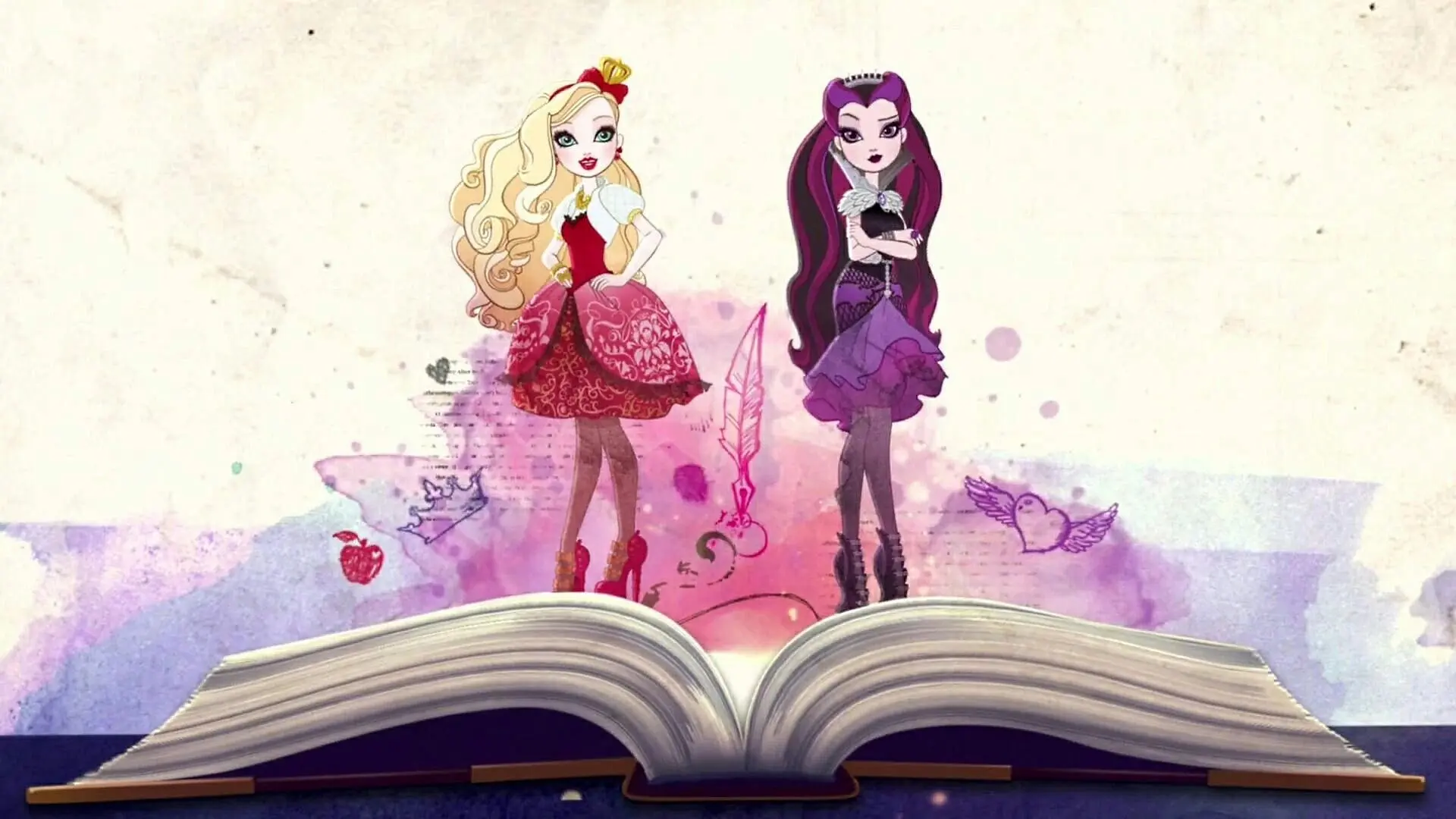 Ever After High backdrop