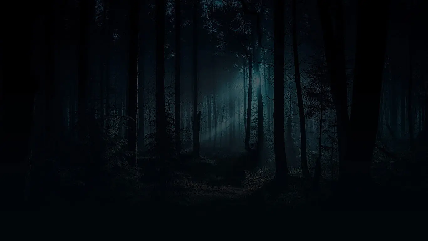 The Haunting Lodge backdrop