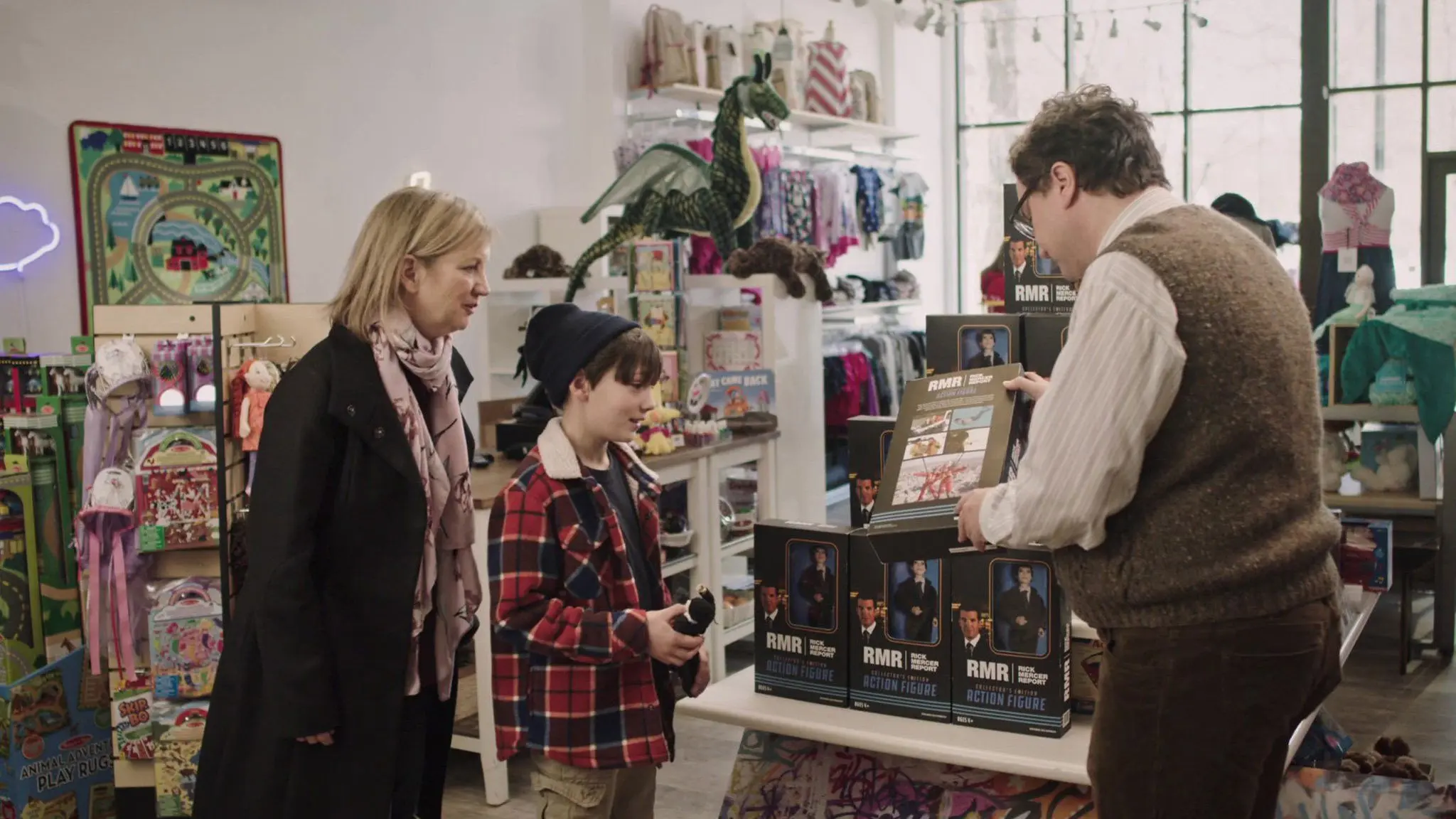 Rick Mercer: 'Take Action' Figures backdrop