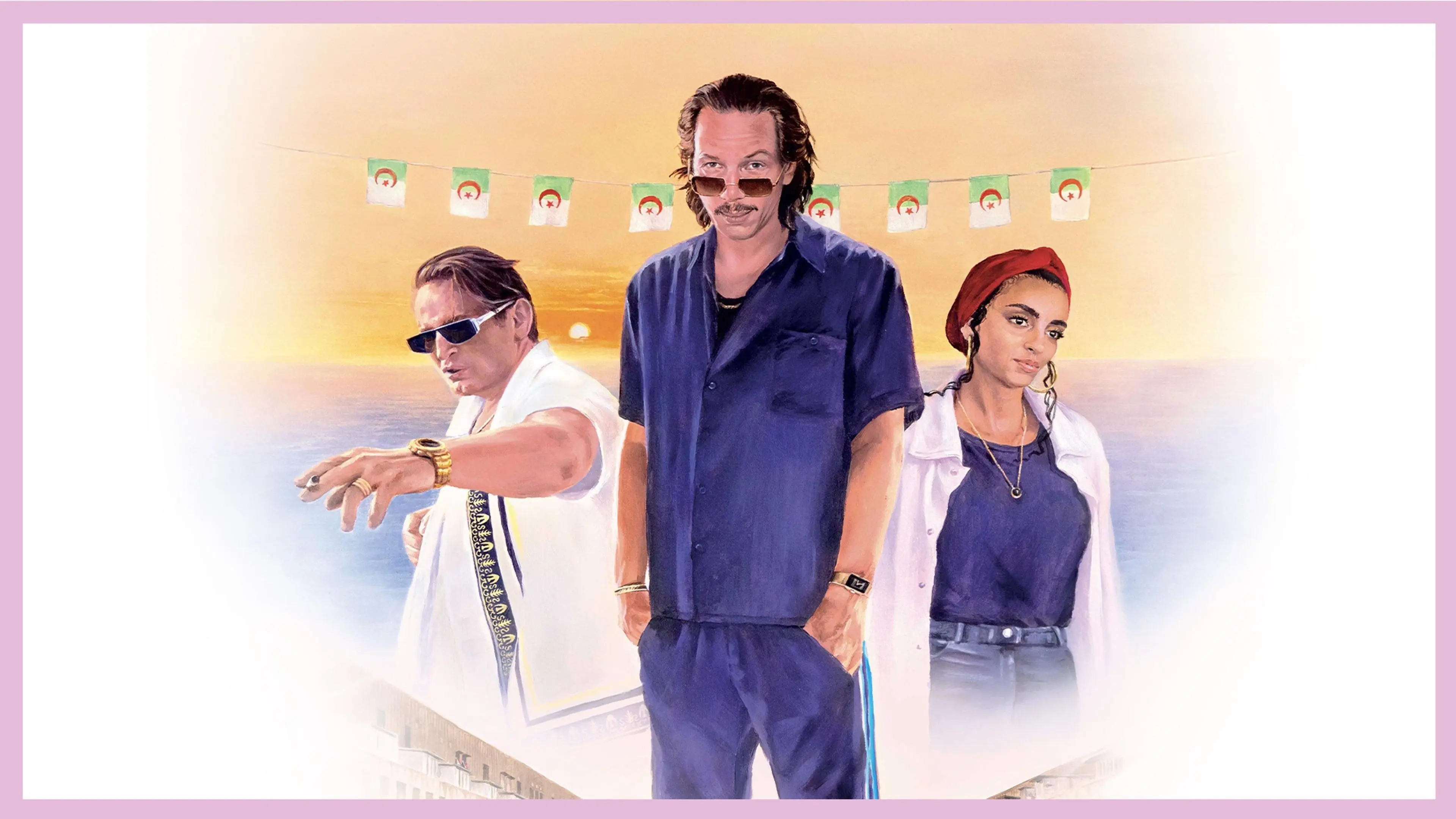 The King of Algiers backdrop