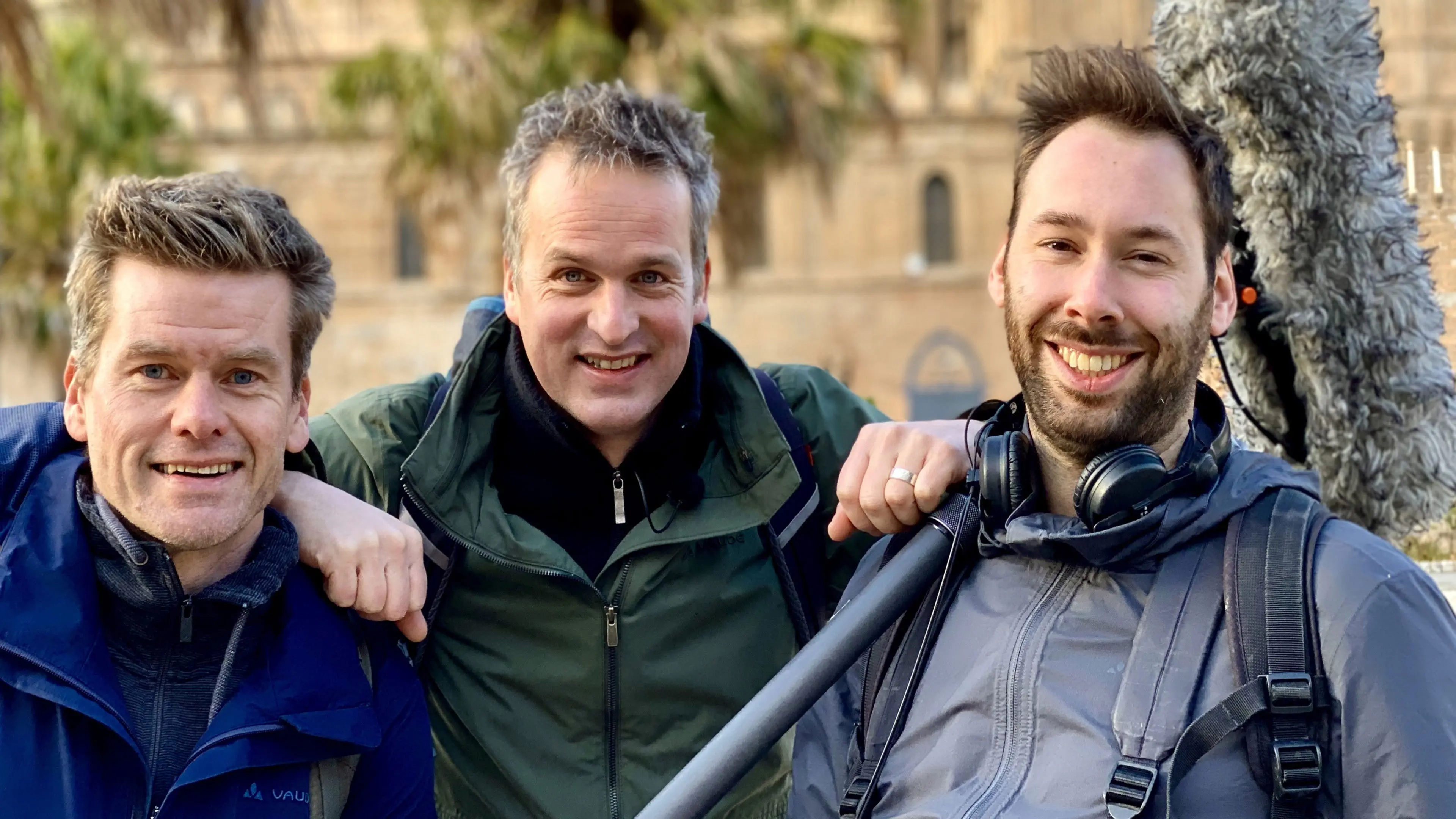 Straight through Belgium backdrop