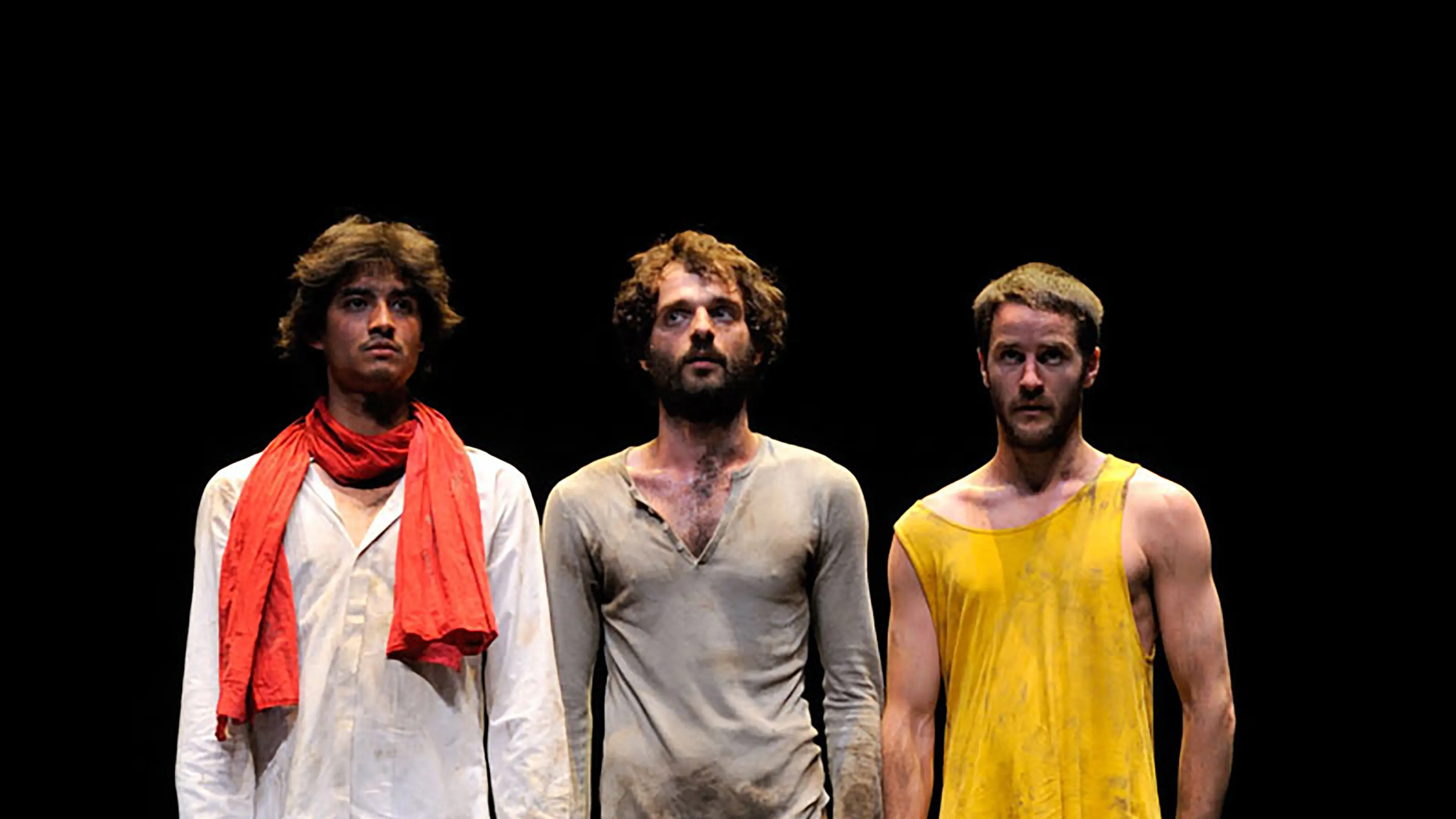 Gerro, Minos and Him backdrop