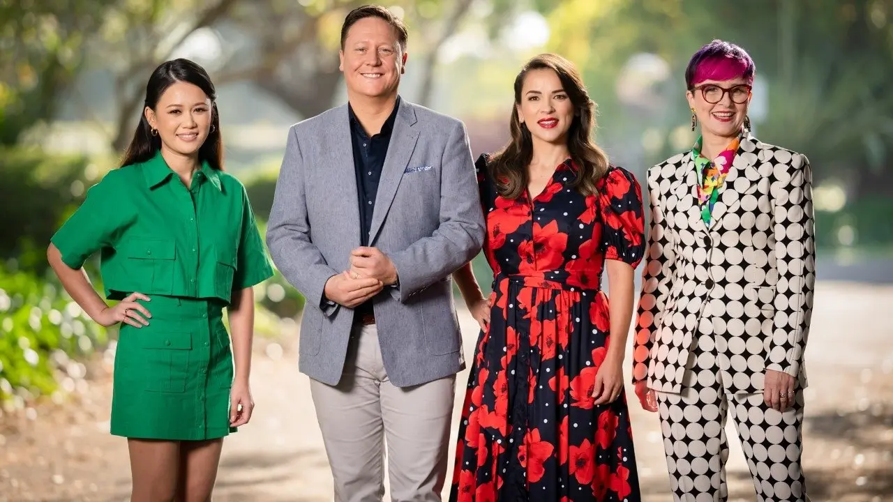 The Great Australian Bake Off backdrop