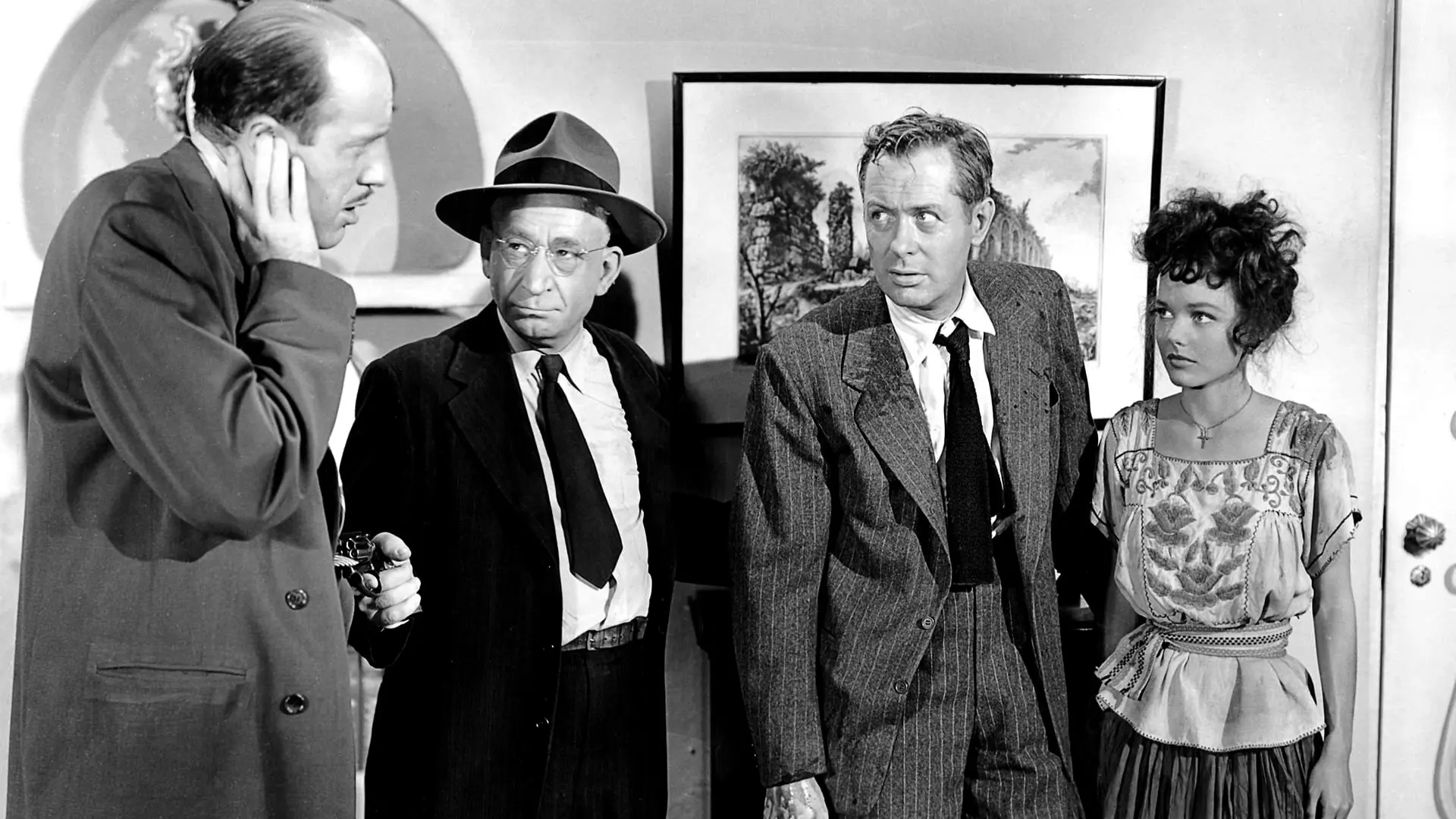 Ride the Pink Horse backdrop