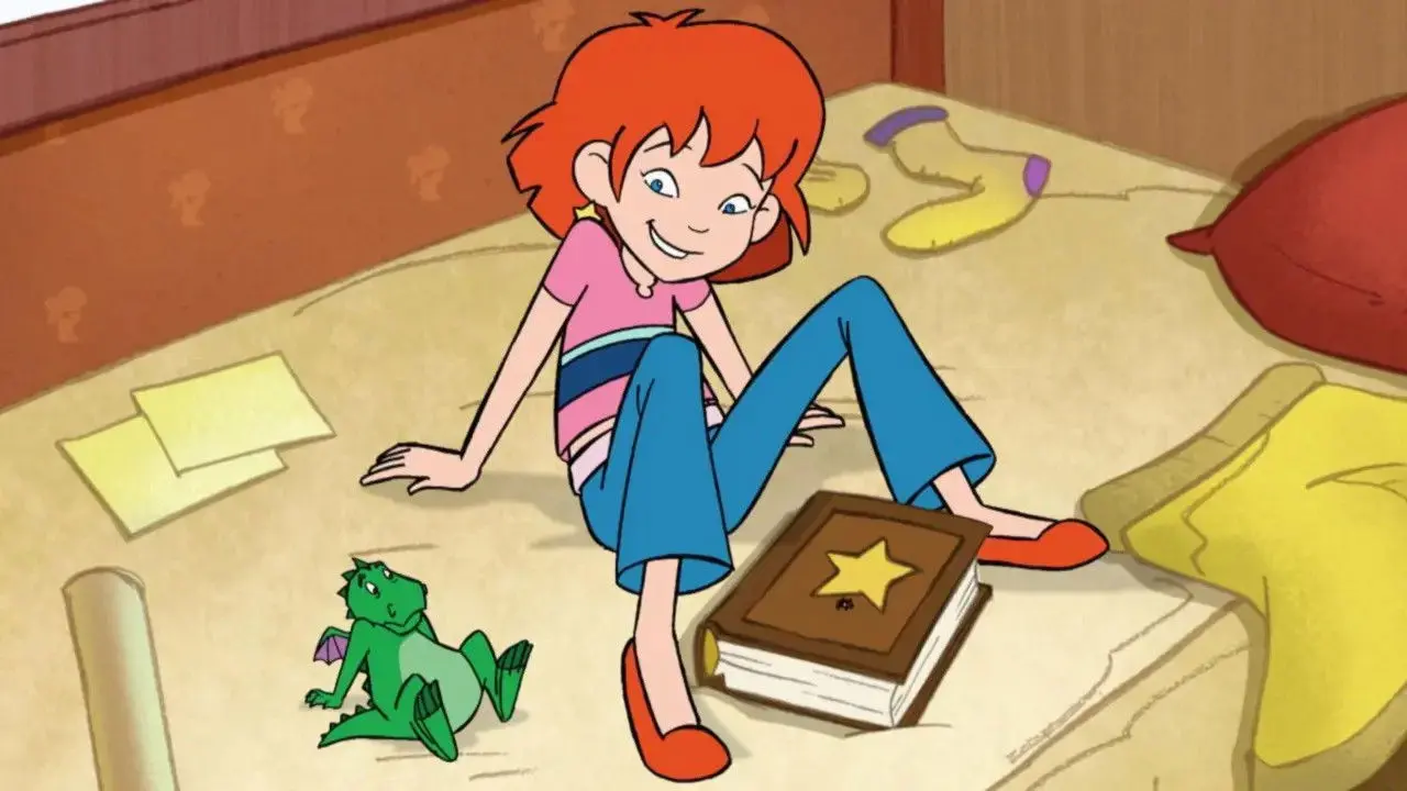 Lilly the Witch backdrop