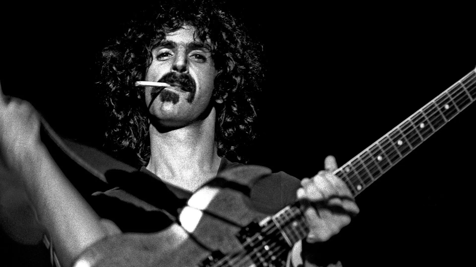 Frank Zappa: A Pioneer of the Future of Music backdrop