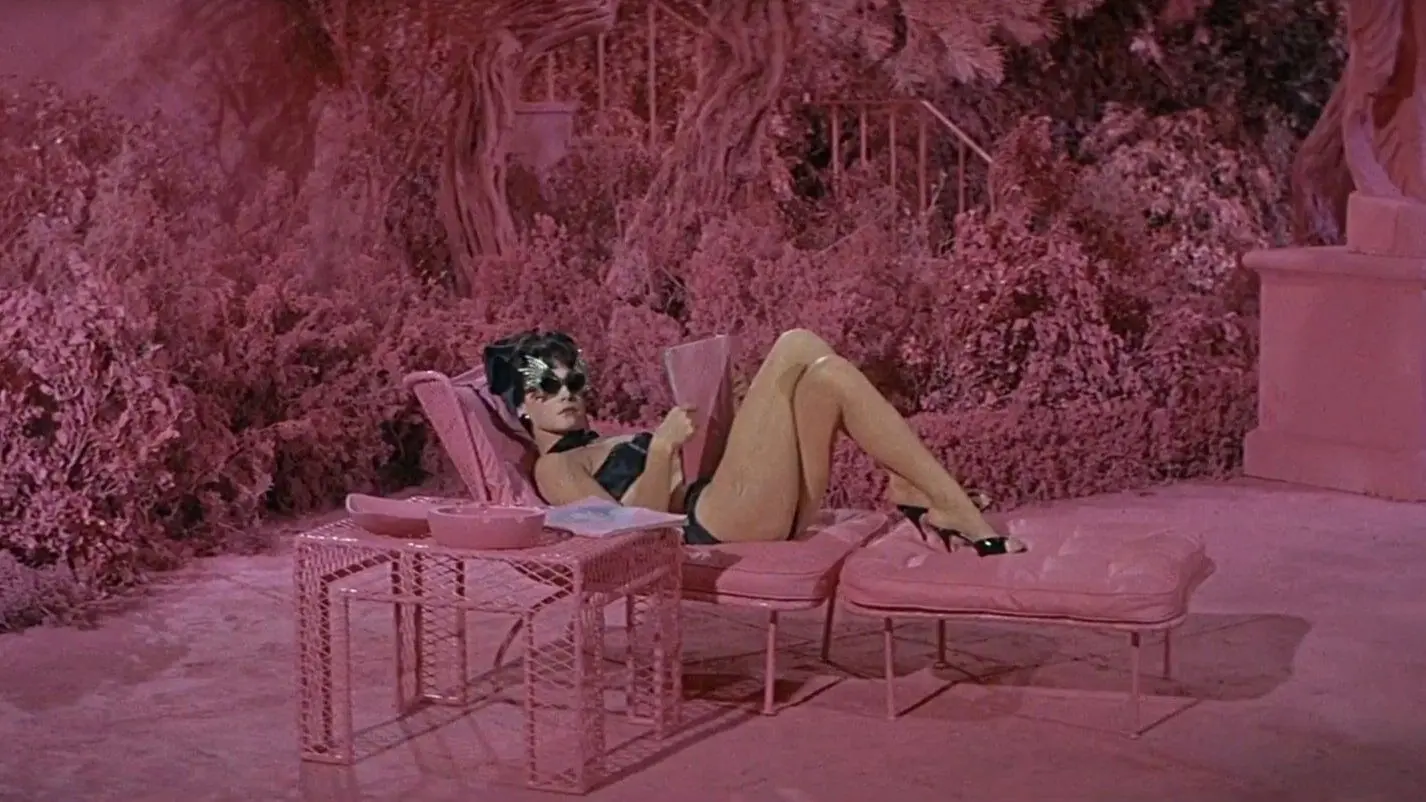 What a Way to Go! backdrop