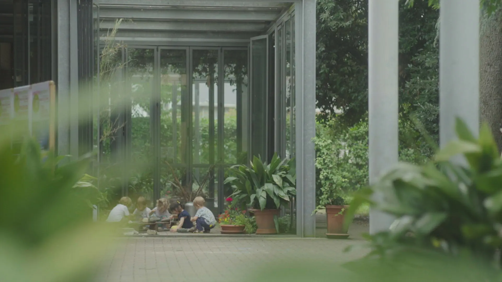 Nurseries, raids on babies backdrop