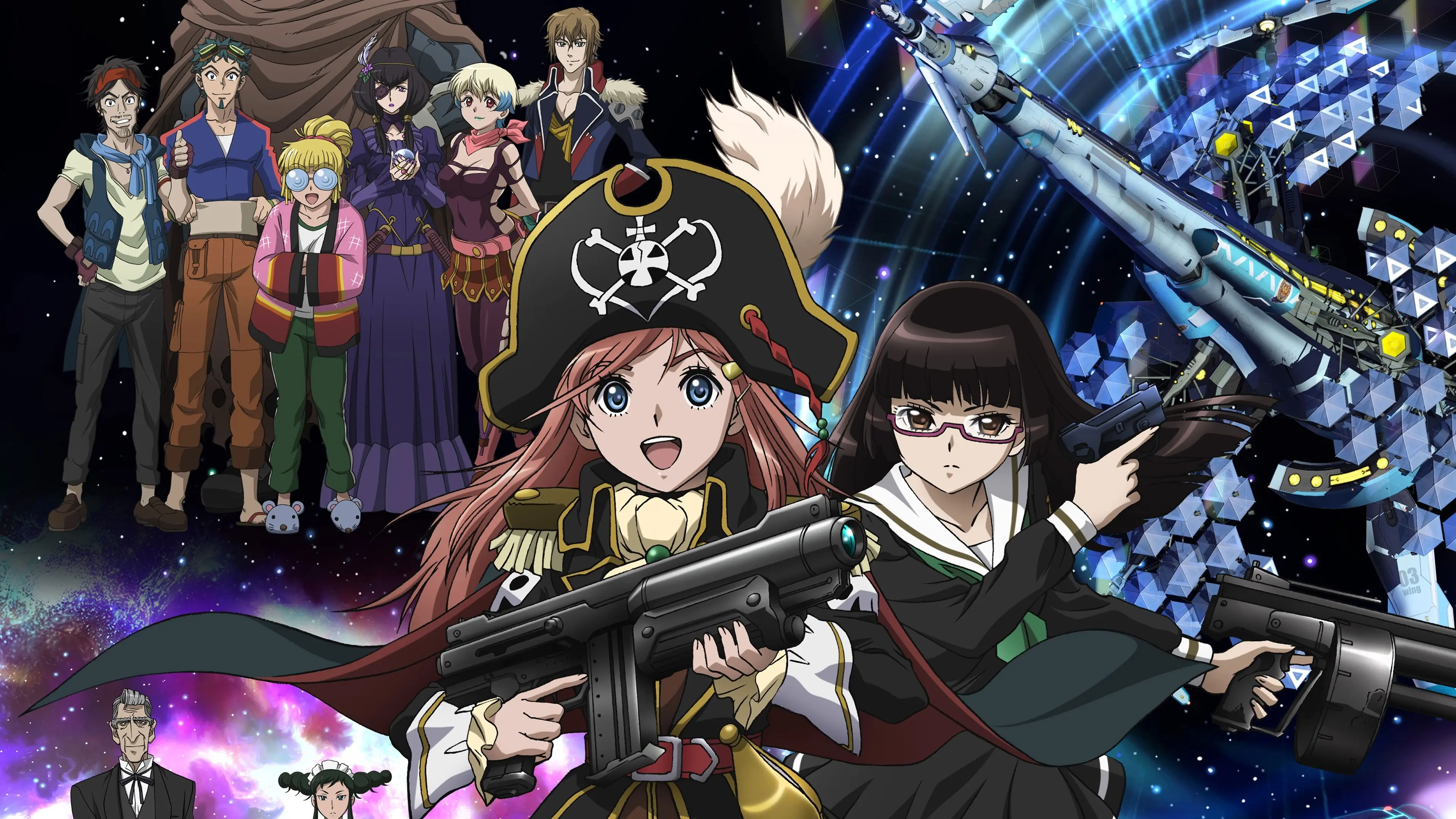 Bodacious Space Pirates backdrop