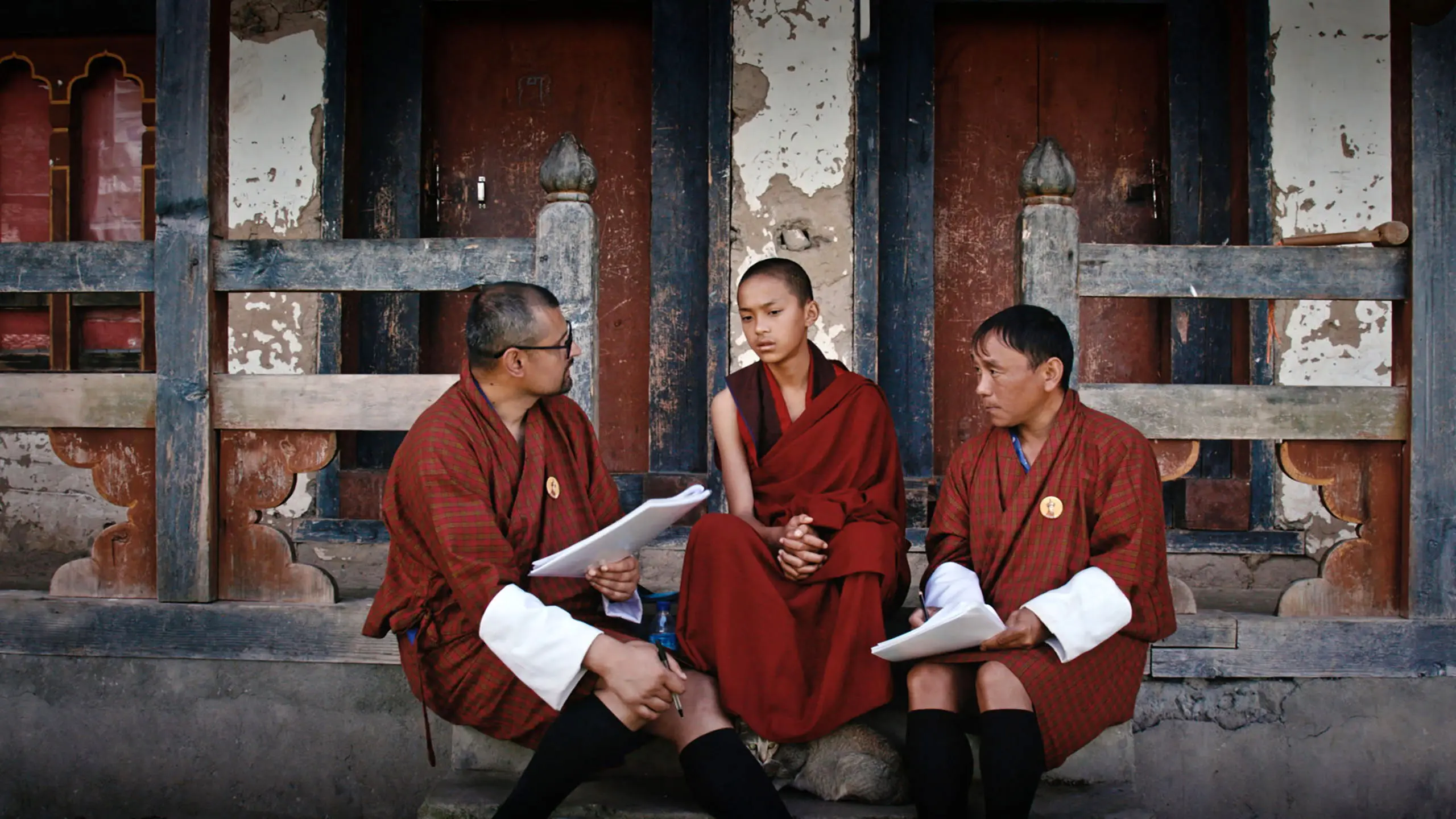 Agent of Happiness backdrop