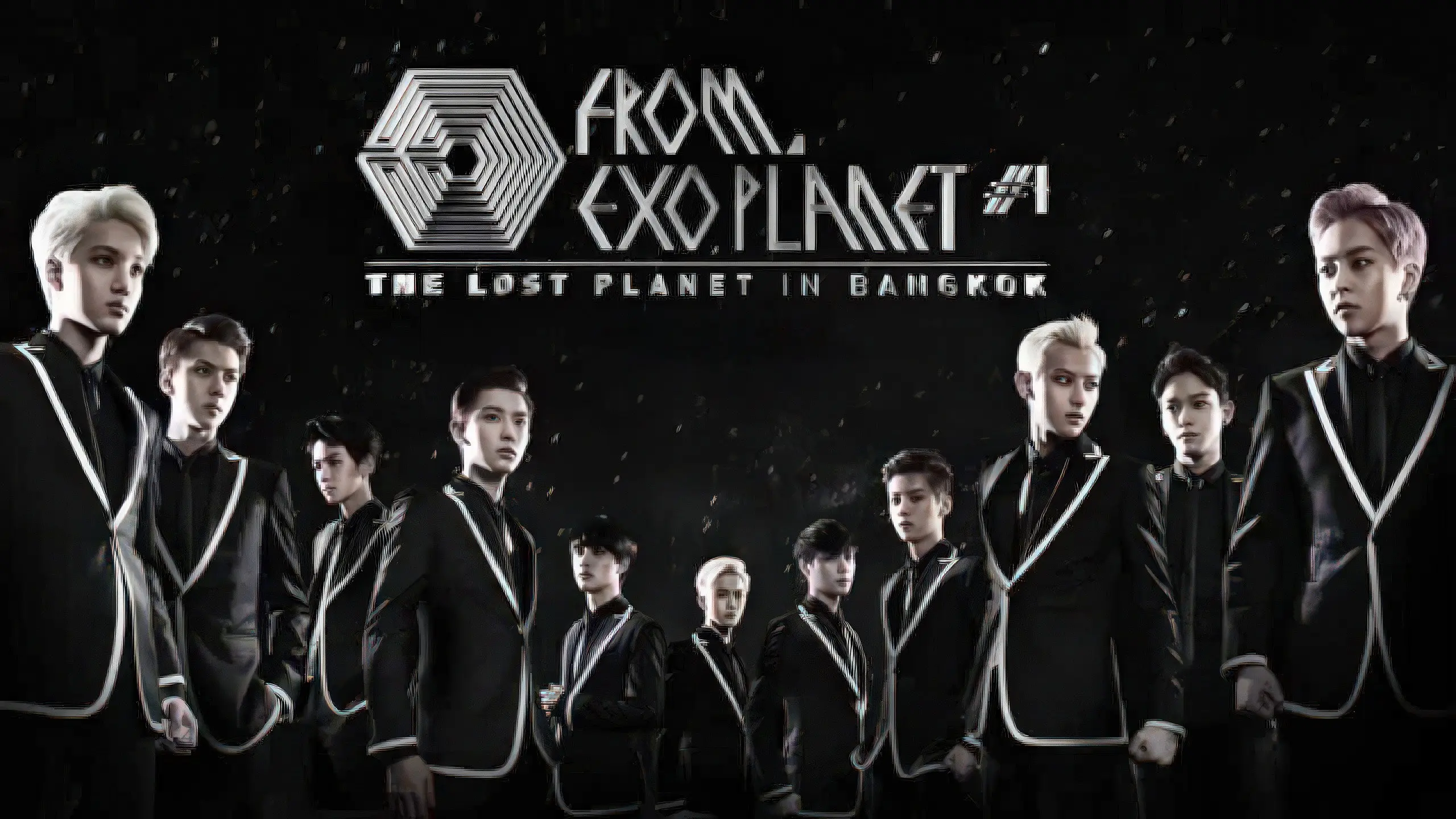 EXO FROM. EXO PLANET #1 - THE LOST PLANET in JAPAN backdrop