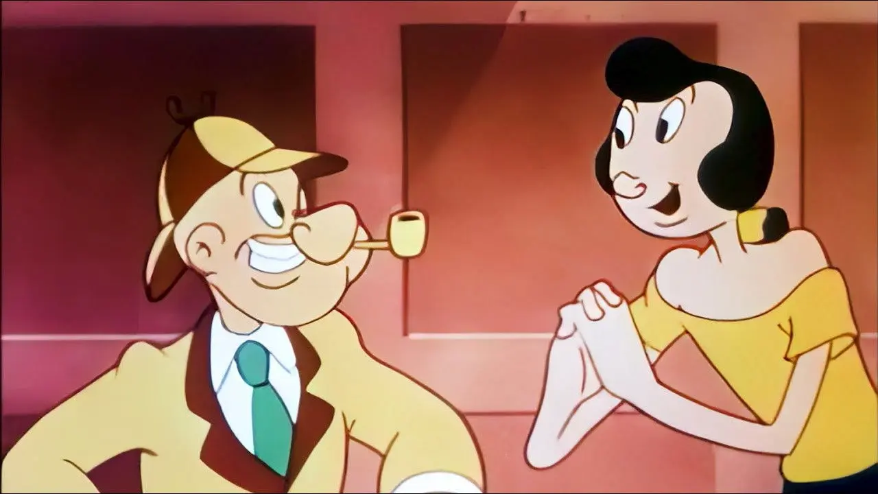 Private Eye Popeye backdrop