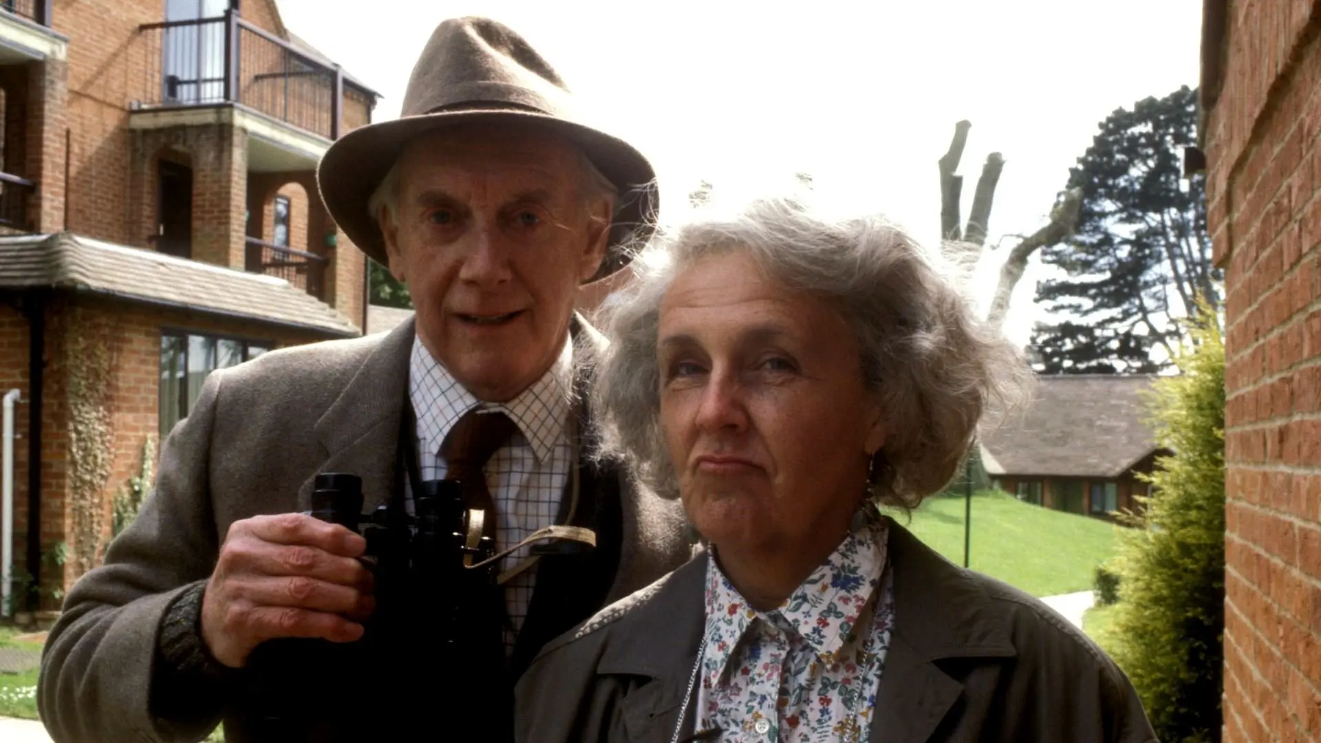 Waiting for God backdrop