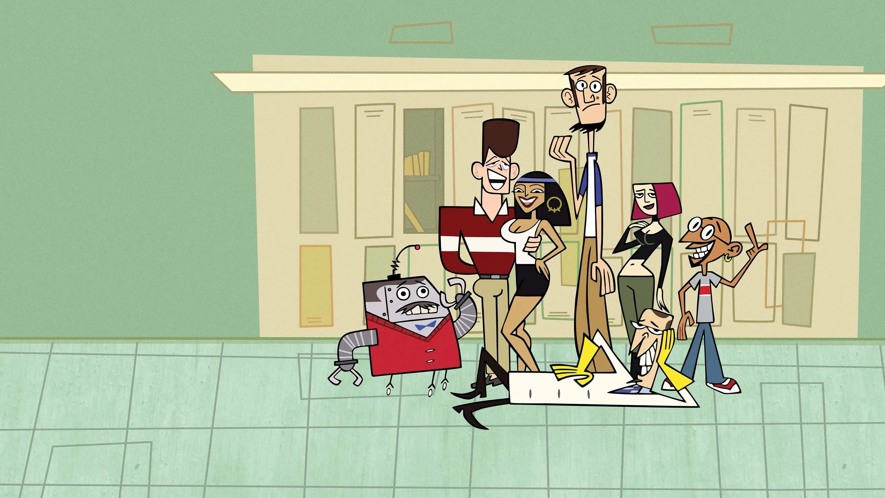 Clone High backdrop