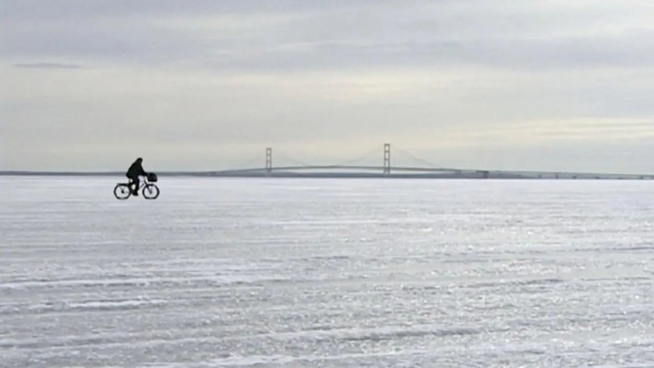 Ice Bridge - Mackinac Island’s Hidden Season backdrop