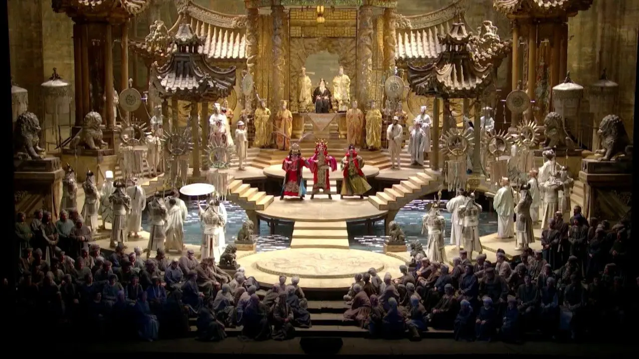The Metropolitan Opera: Turandot backdrop