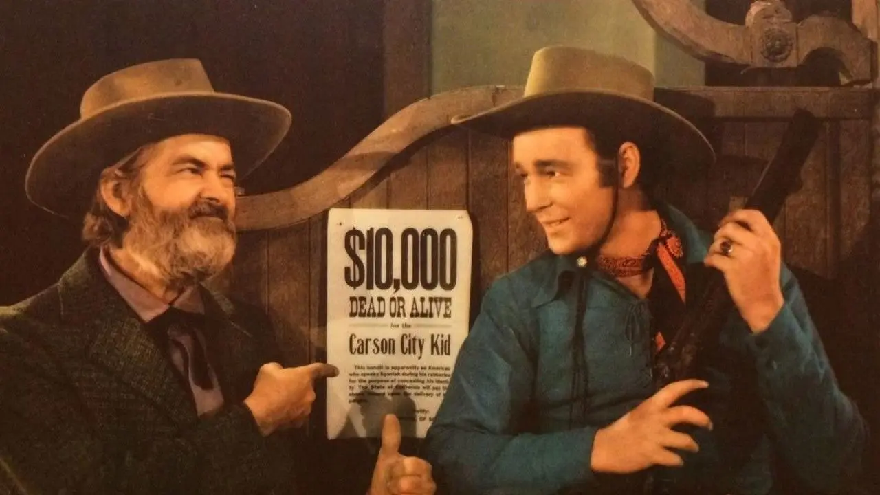 The Carson City Kid backdrop