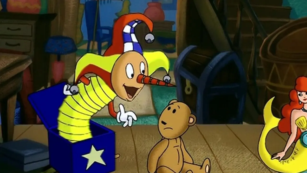 The Tangerine Bear: Home in Time for Christmas! backdrop