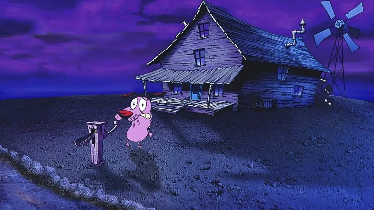 Courage the Cowardly Dog backdrop