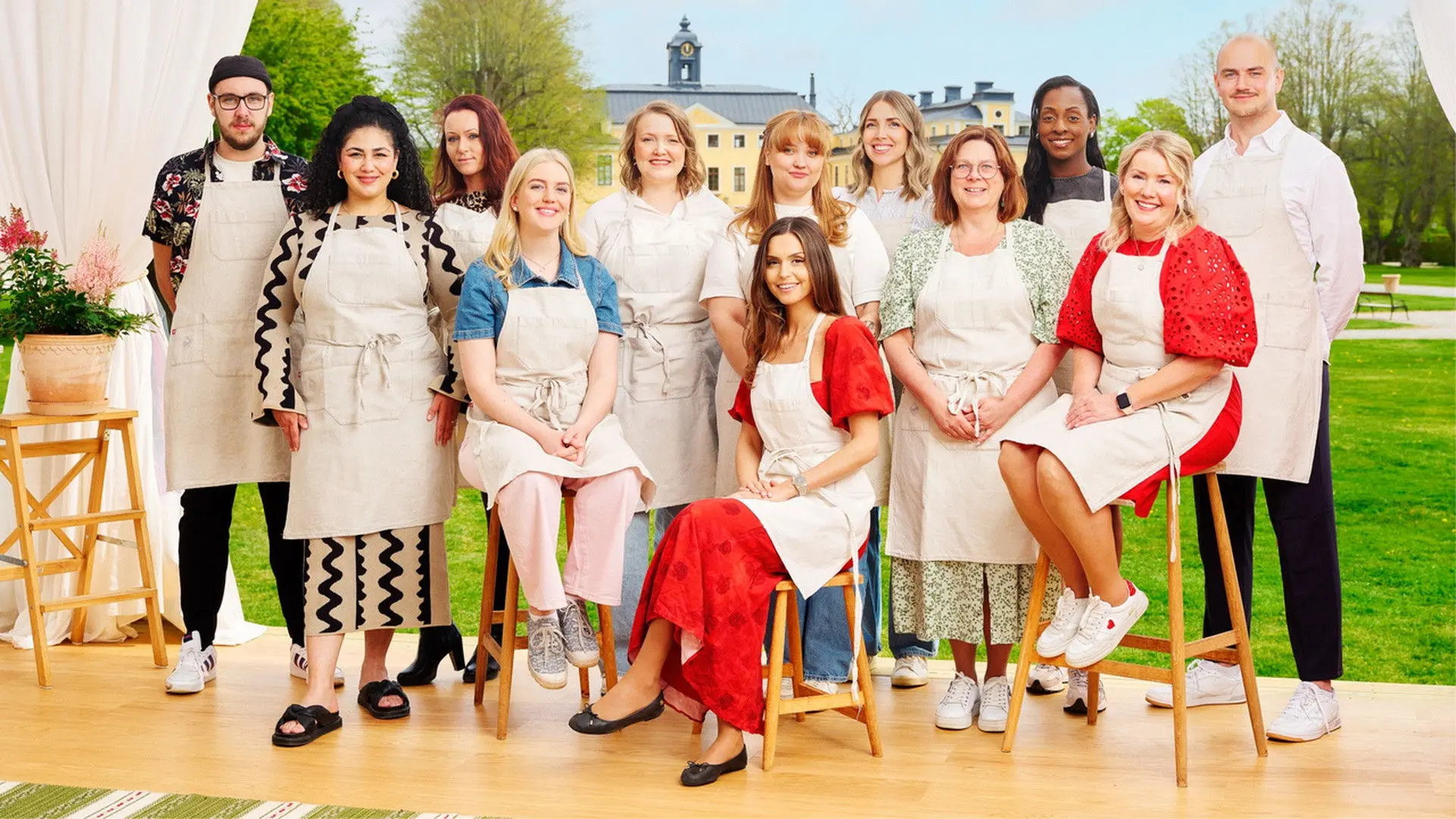 Hela Sverige bakar backdrop