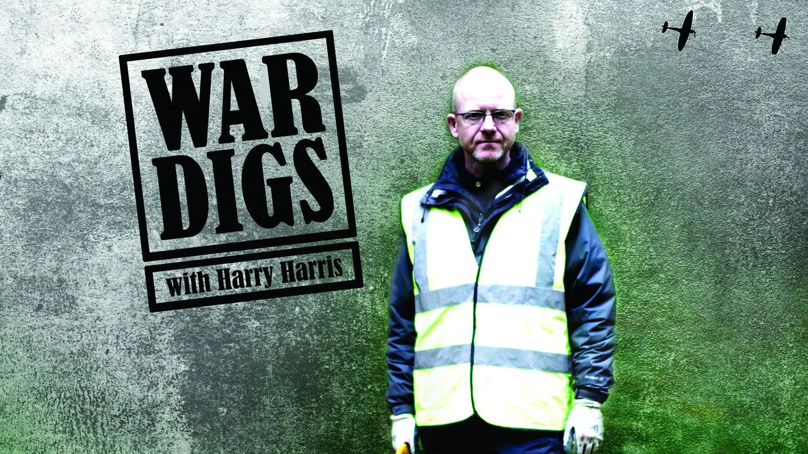 War Digs with Harry Harris backdrop