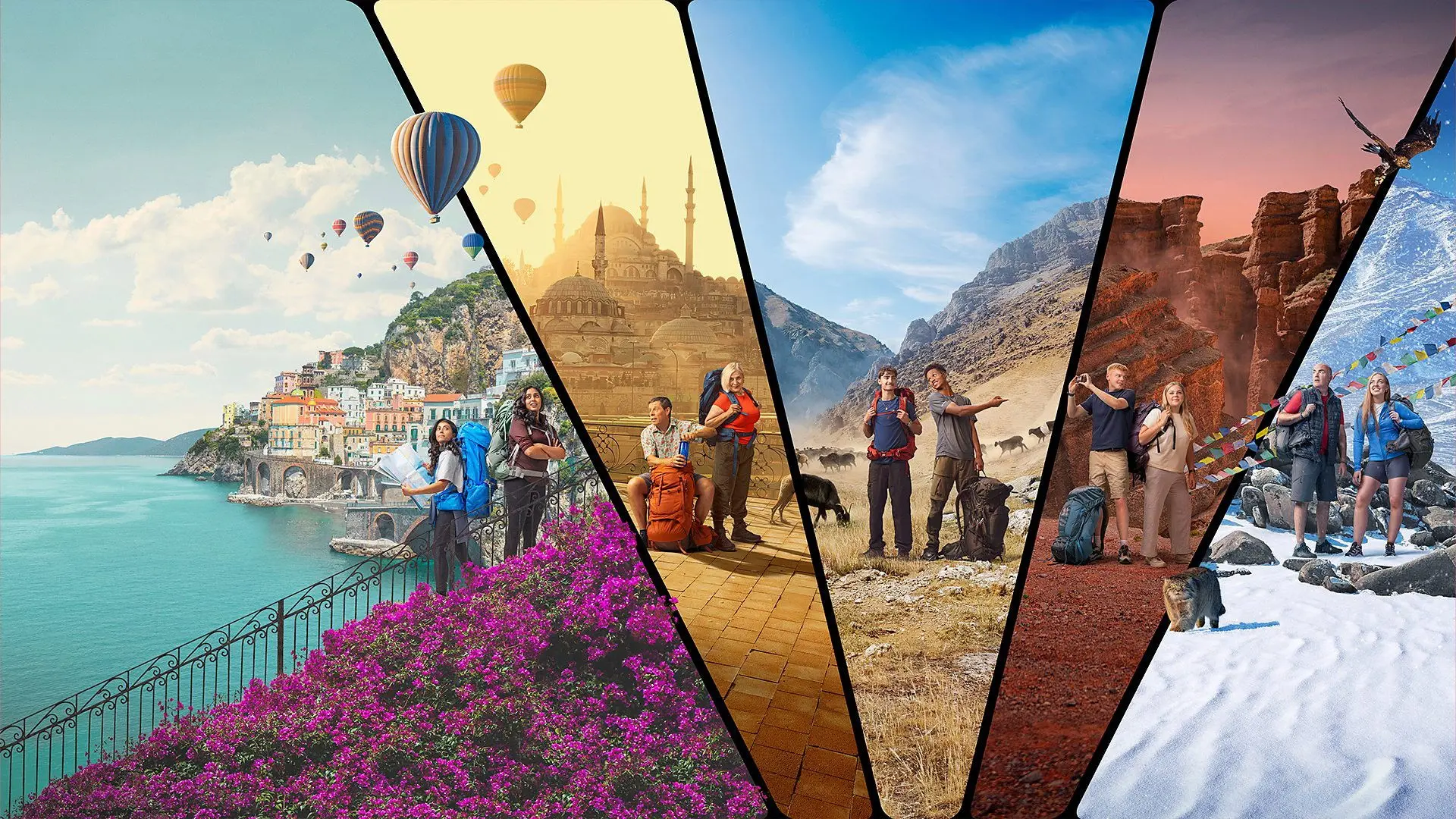 Race Across the World backdrop