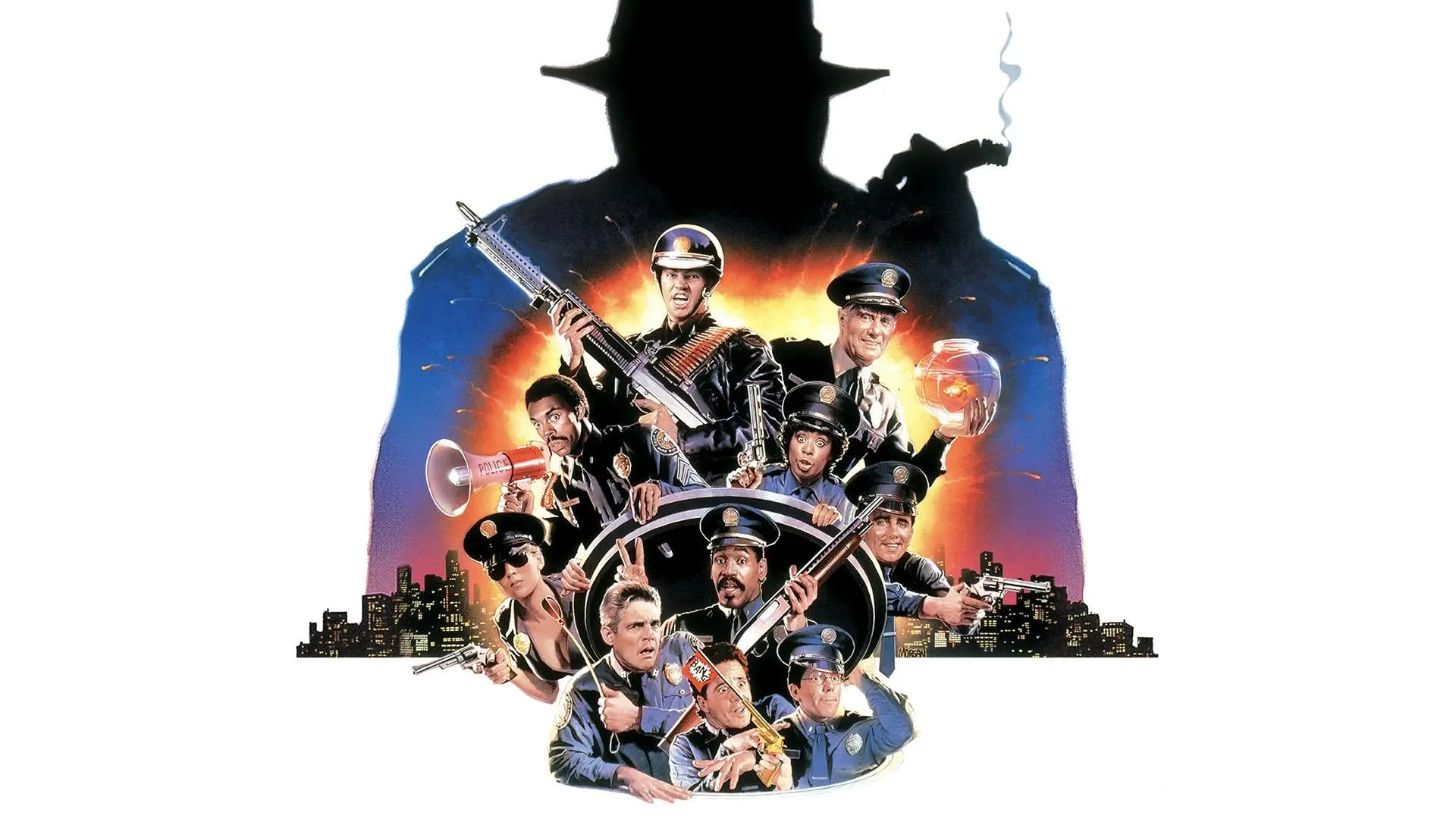 Police Academy 6: City Under Siege backdrop