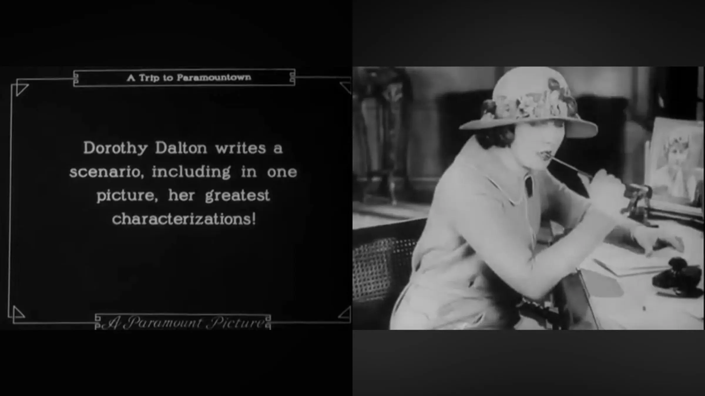 A Trip to Paramountown backdrop