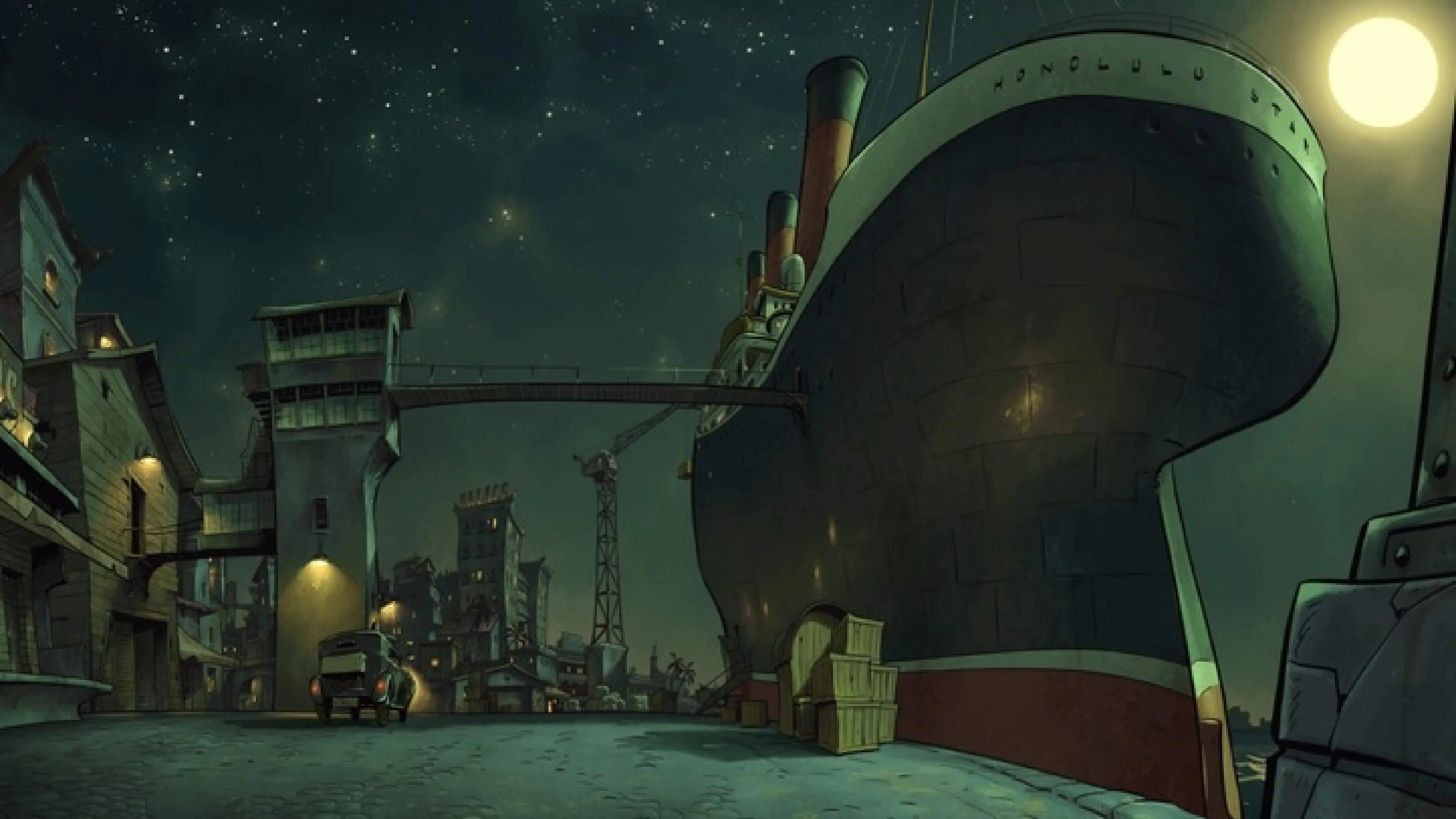 Dirty Fred, the Captain backdrop